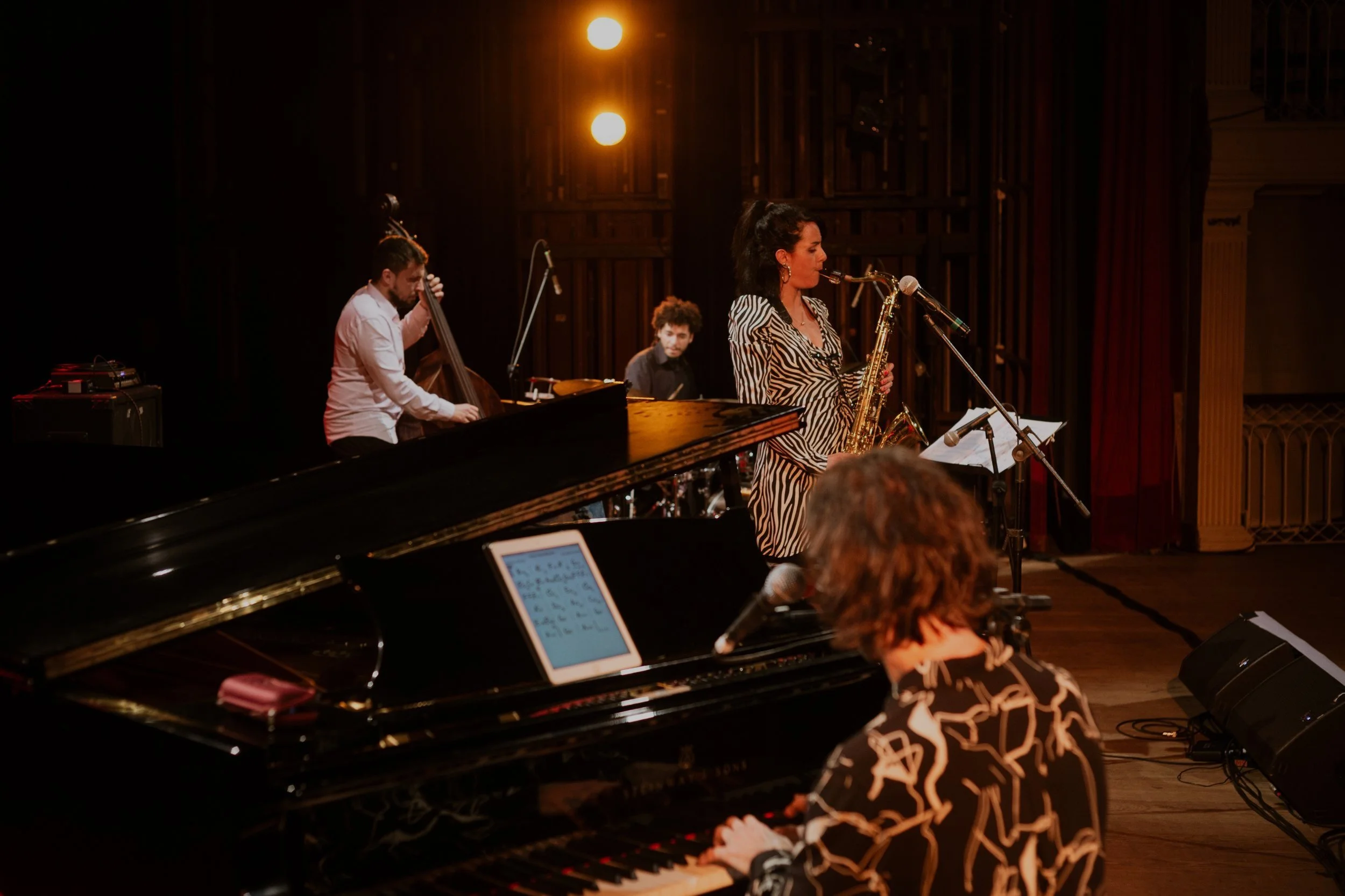  2010 - 2014: Manuel de Falla Conservatory  In 2010, Patricia was accepted as a student at the Manuel de Falla Conservatory of Music in Buenos Aires, subsequently completing a degree, Superior Technique in Jazz, in 2014. During her studies, she was i