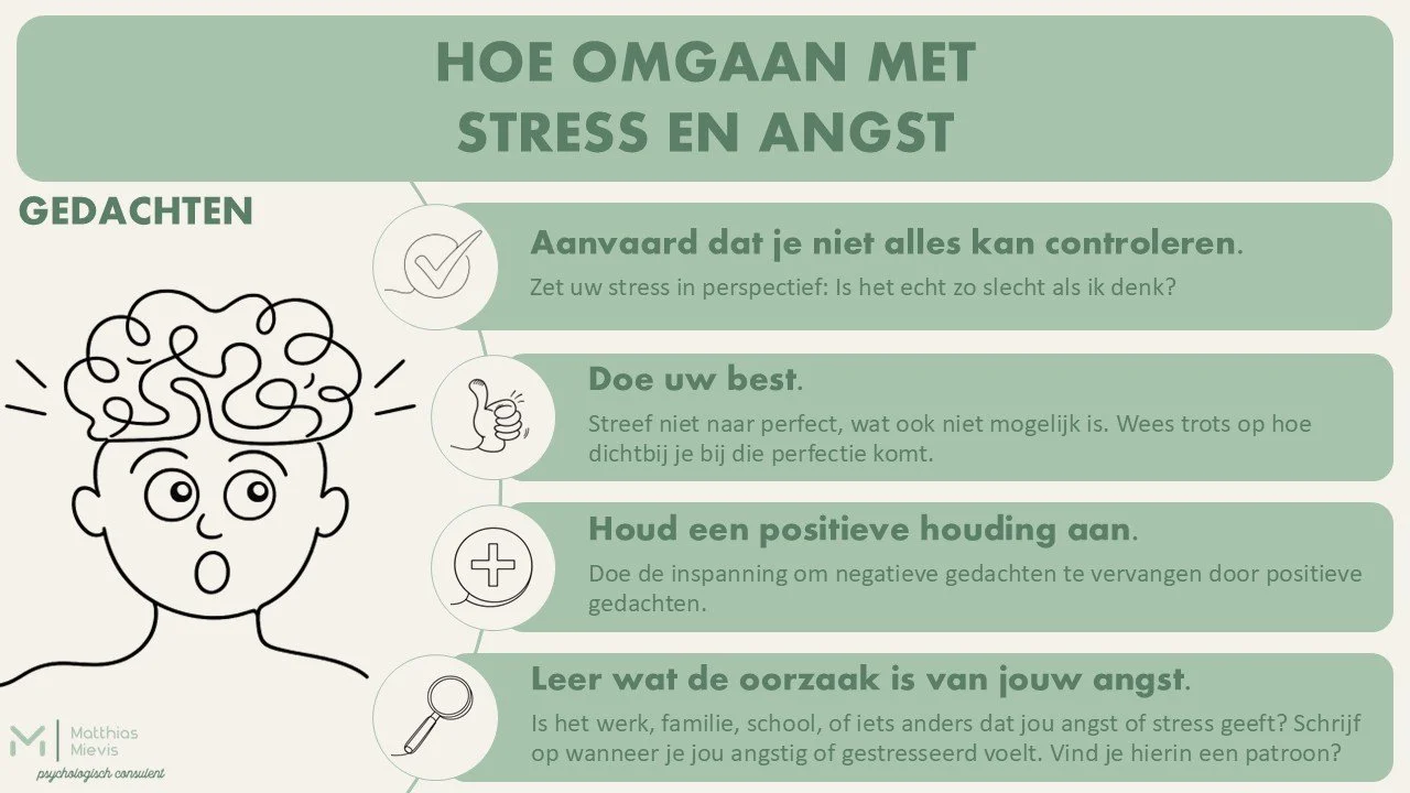 Hoe omgaan met stress en angst?