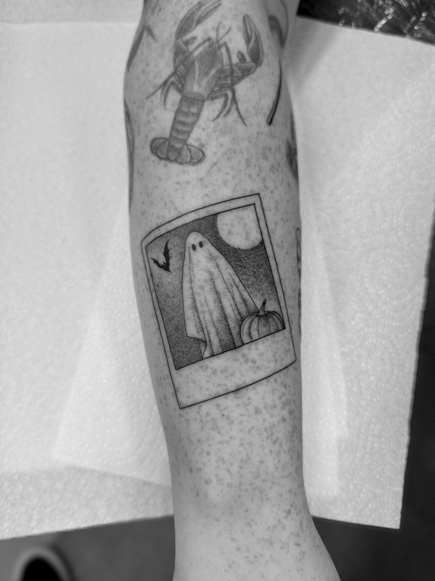 Few spooky ones from the past couple of days 🎃💀👻 
&bull;
&bull;
&bull;
&bull;
&bull;
#tattoo #tattoos #tattooing #halloween #spooky #halloweentattoo #tattooideas #finelinetattoo #tattooartist #tattooer #leamingtonspa #loveleam