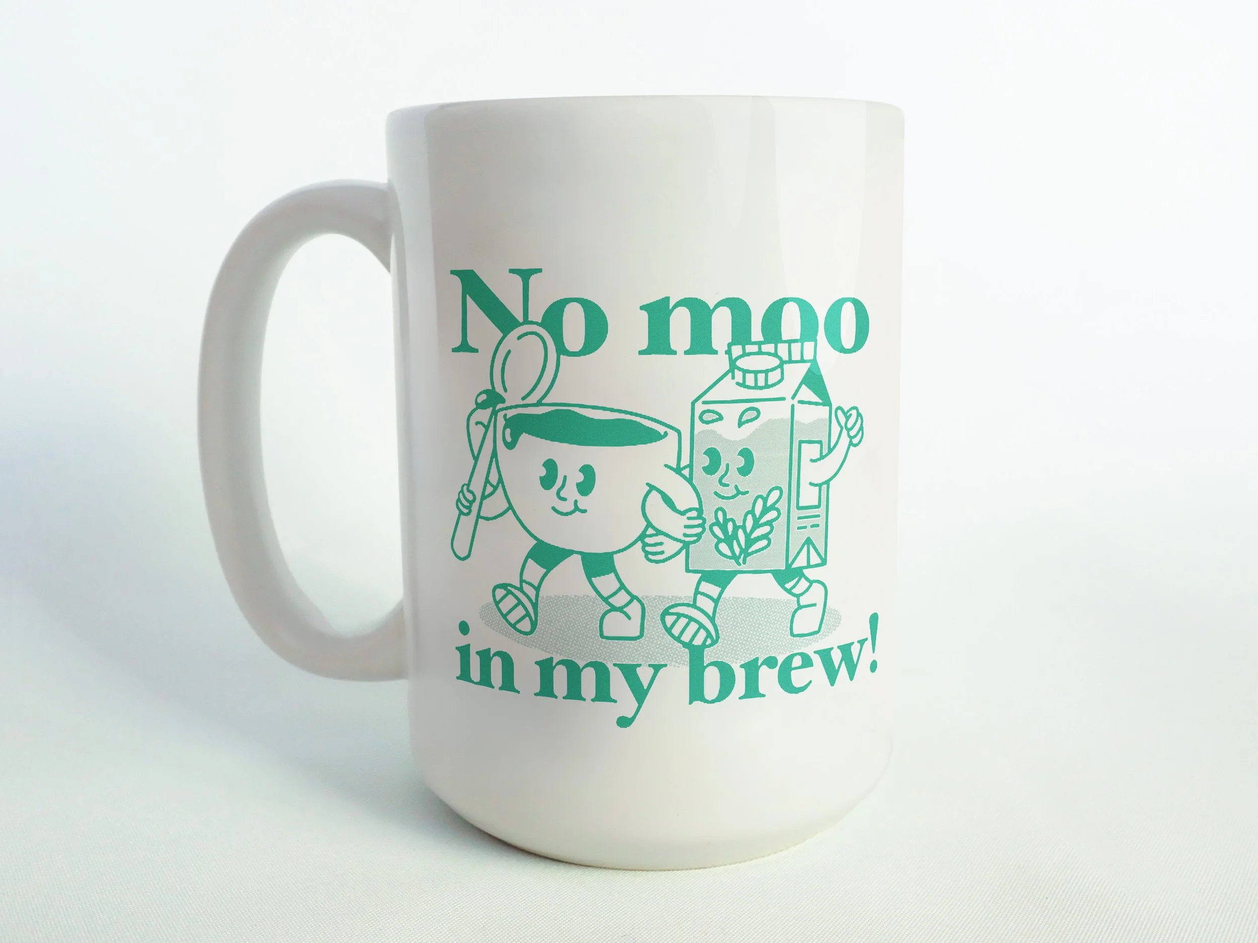 No moo in my brew - 15oz Mug