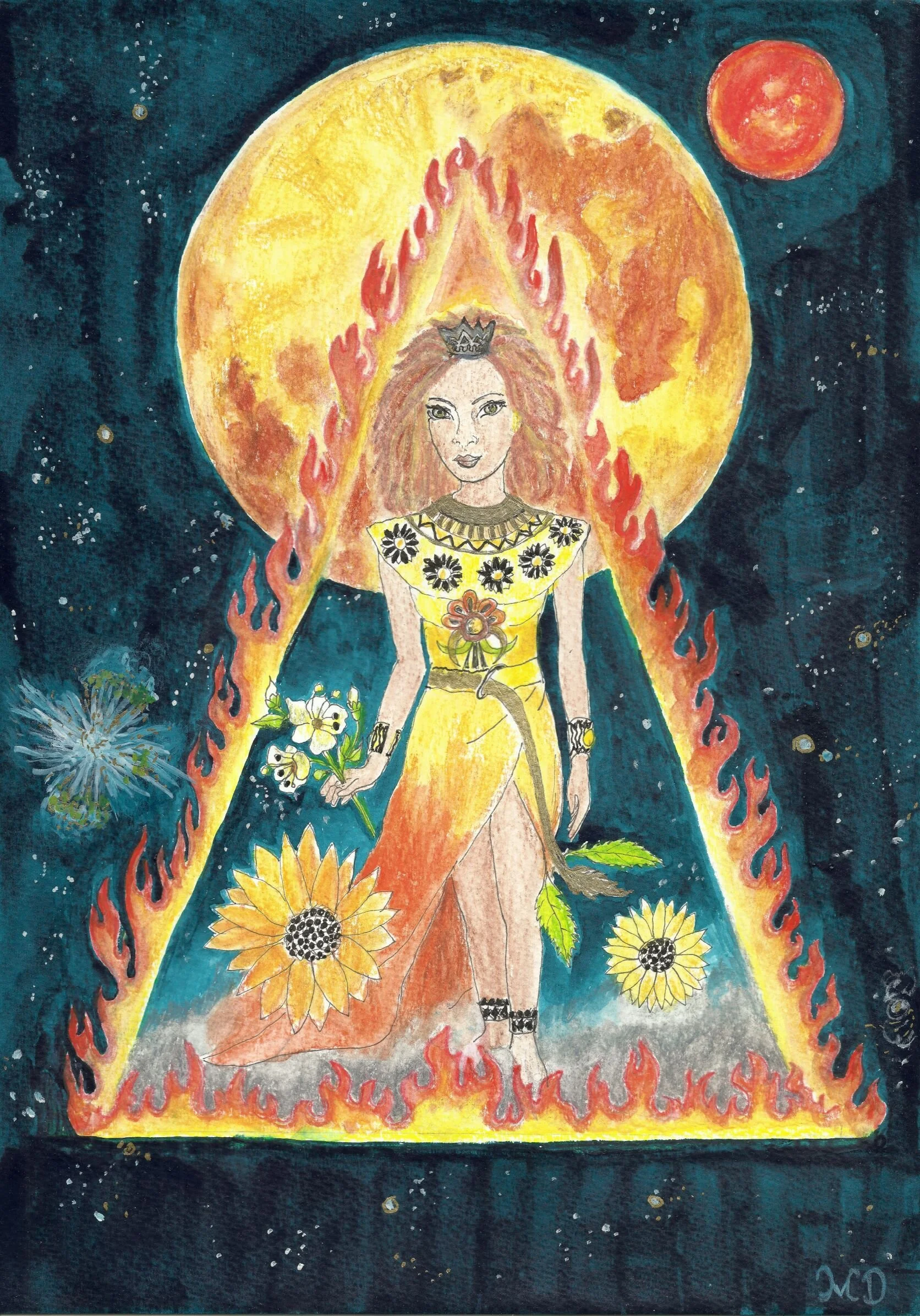 FLOWER LADY