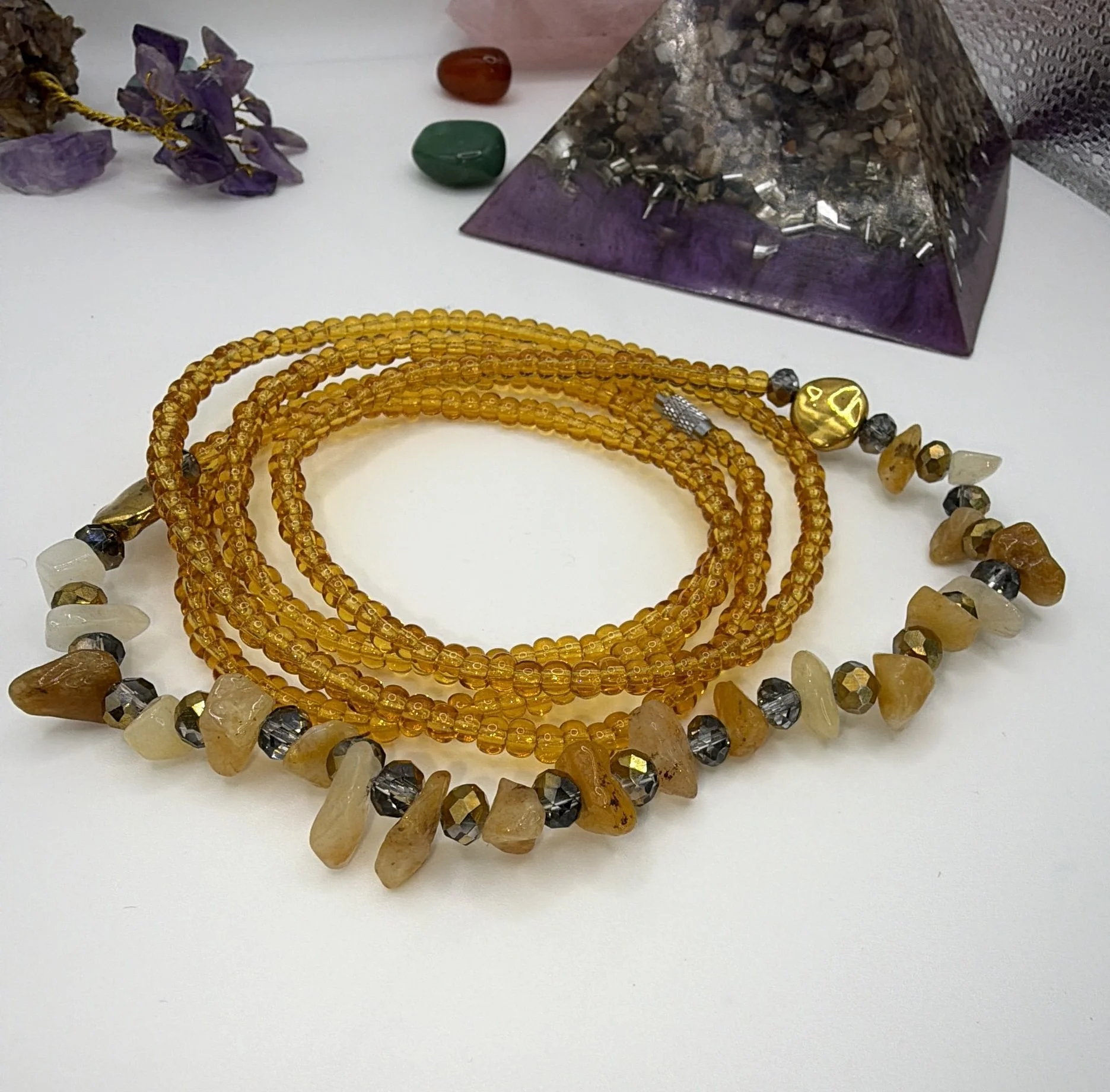 Golden Jade Quartz #147