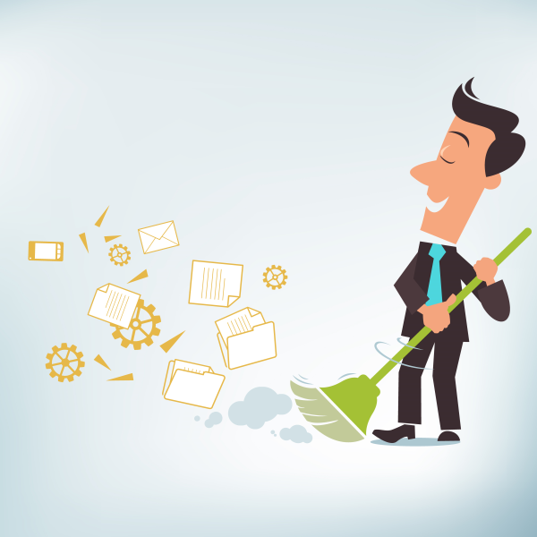 Organizational Spring Cleaning – No Broom Required