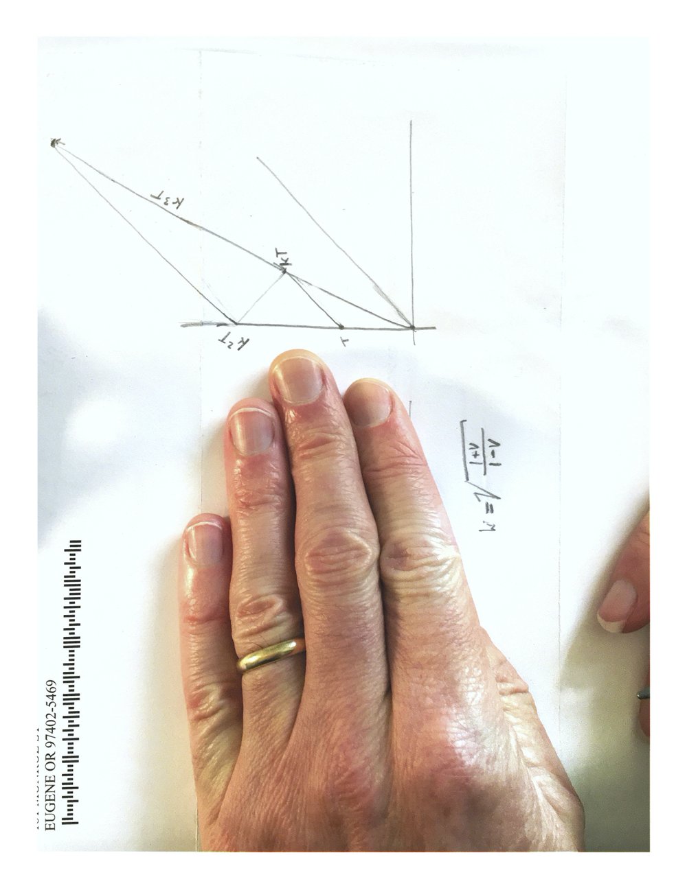 angle of remorse, Tom’s hand and equations