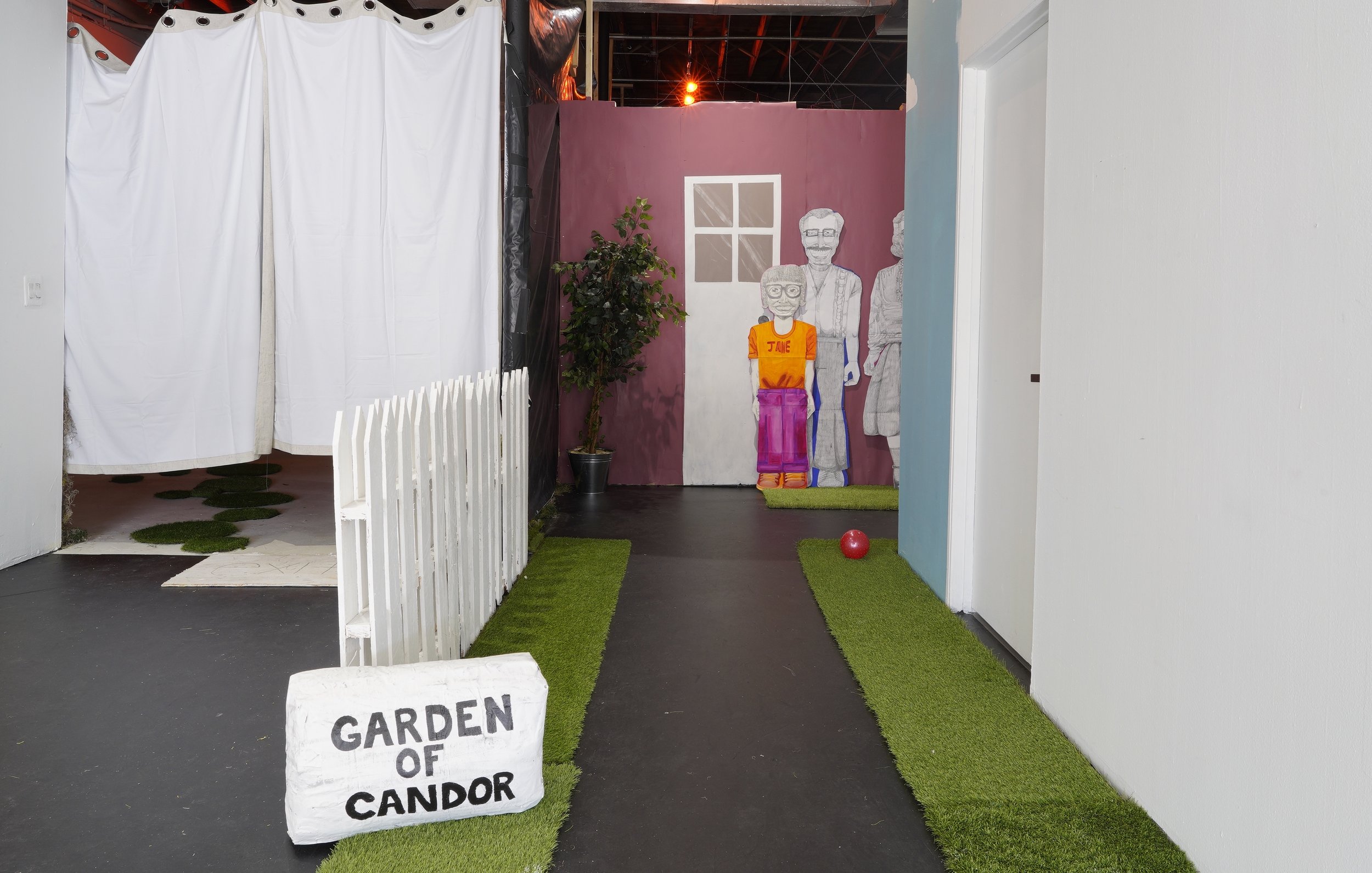 Garden of Candor: 2022 Locust Art Builders Exhibition in the Main Gallery photos by Zachary Balber