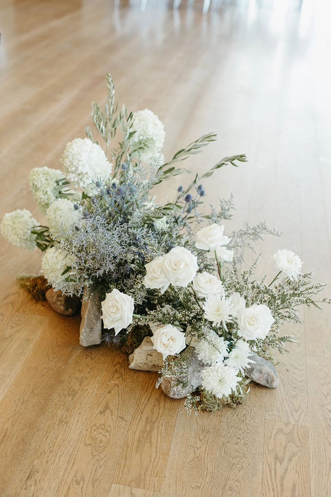 ground installation remai modern floral design wedding flowers