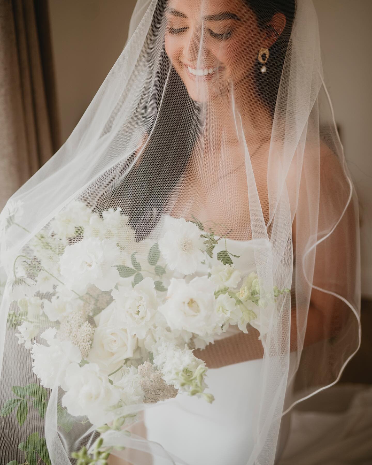 Lush &amp; airy elegance for Cassidy&rsquo;s bridal bouquet.