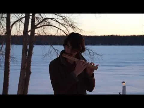 Hand Carved Maple Flute
