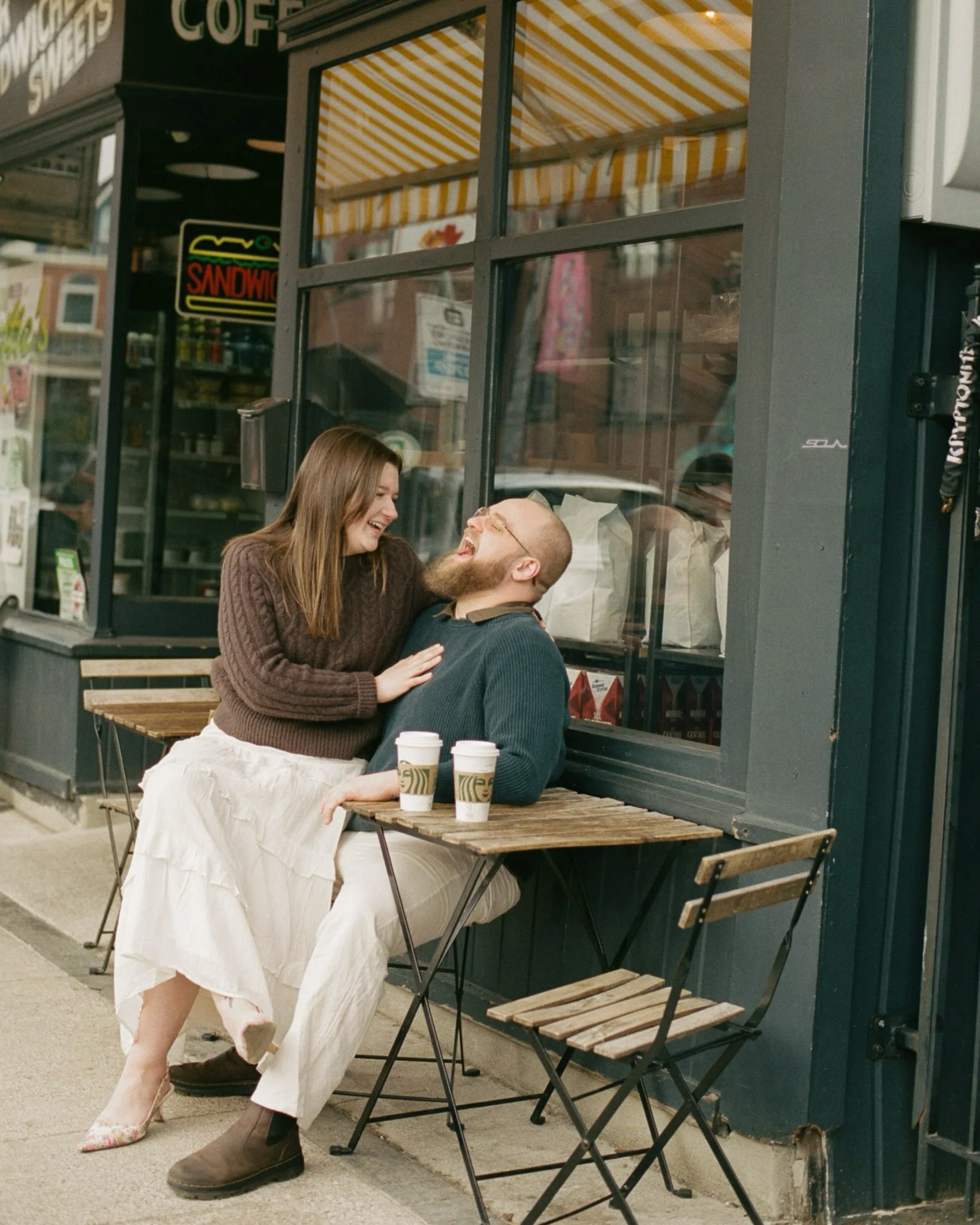 Locke street in the springtime with Ally + Noah 

a mix of film and digital as always 🎞️