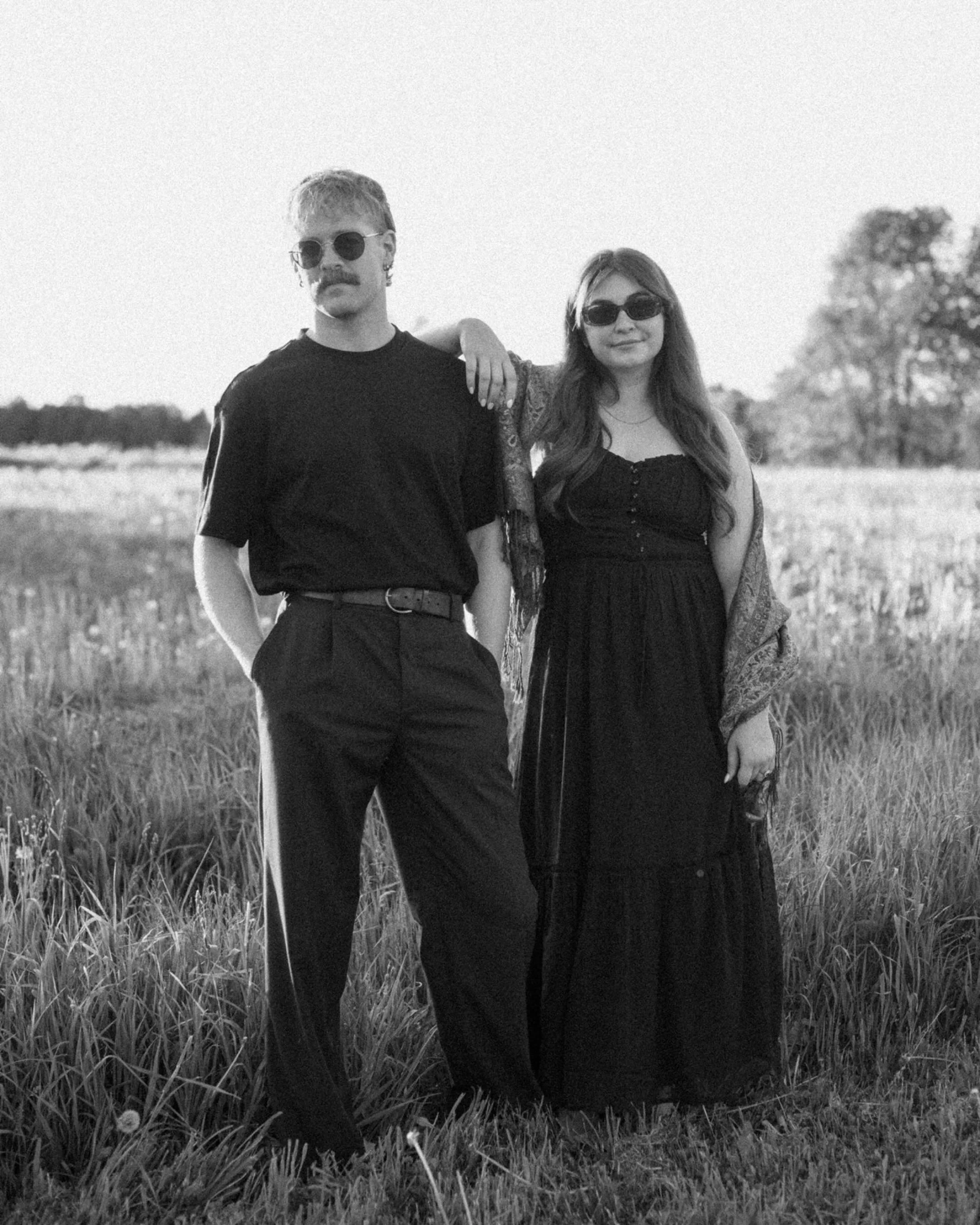 how lucky am I to photograph such cool, film lovin&rsquo; people! beyond stoked for Allie + Trey&rsquo;s wedding day this fall 🎞️📸
