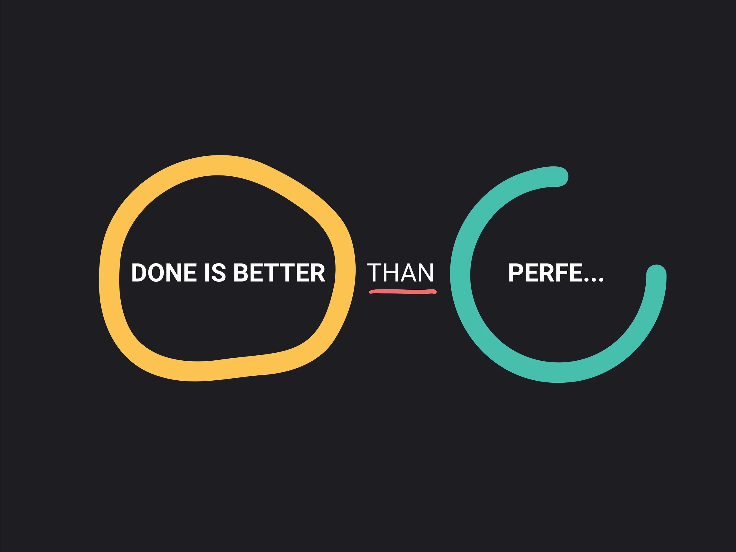 Breaking the Spiral: Why Progress Beats Perfection