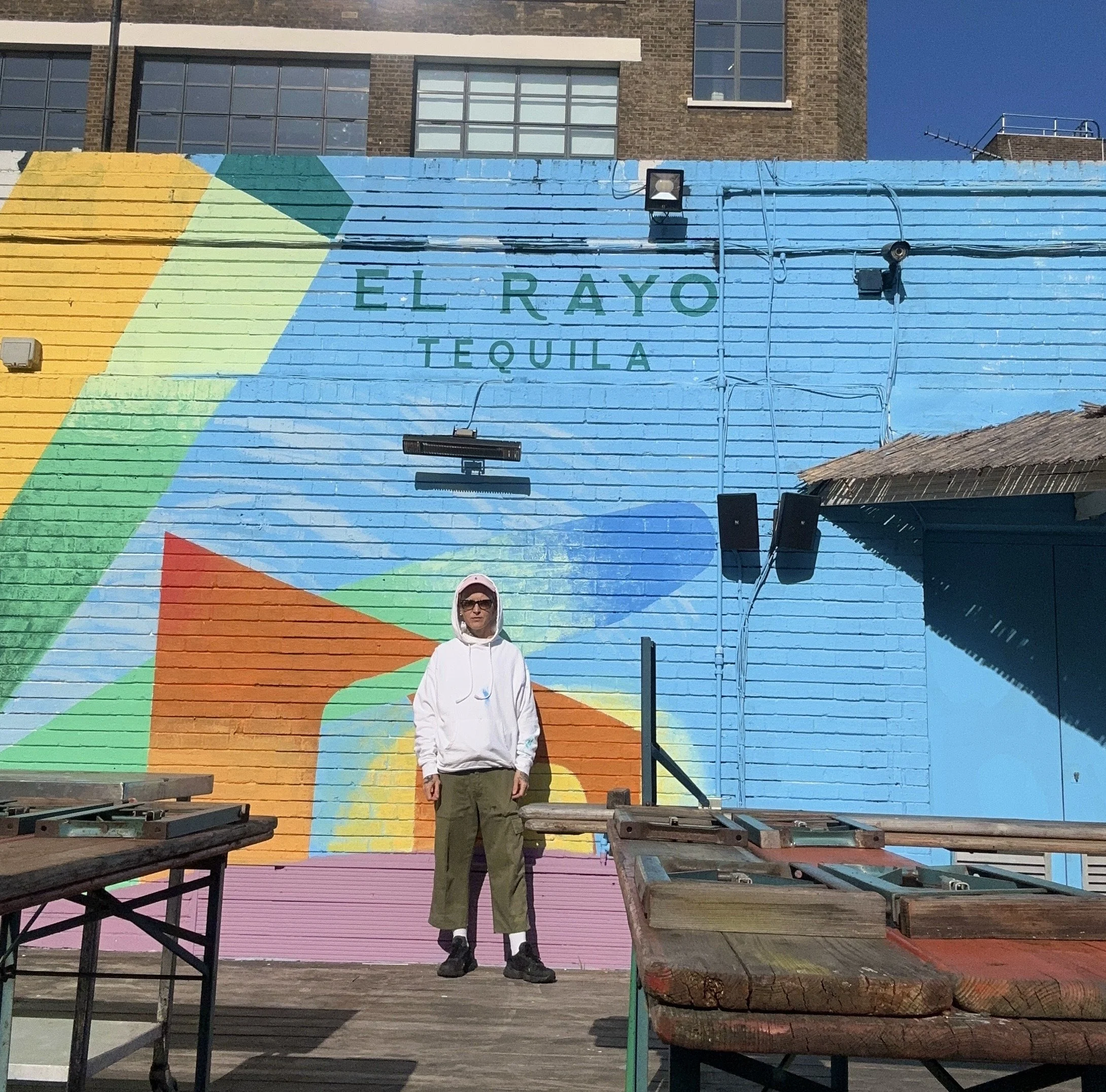 EL RAYO Tequila mural April 2026