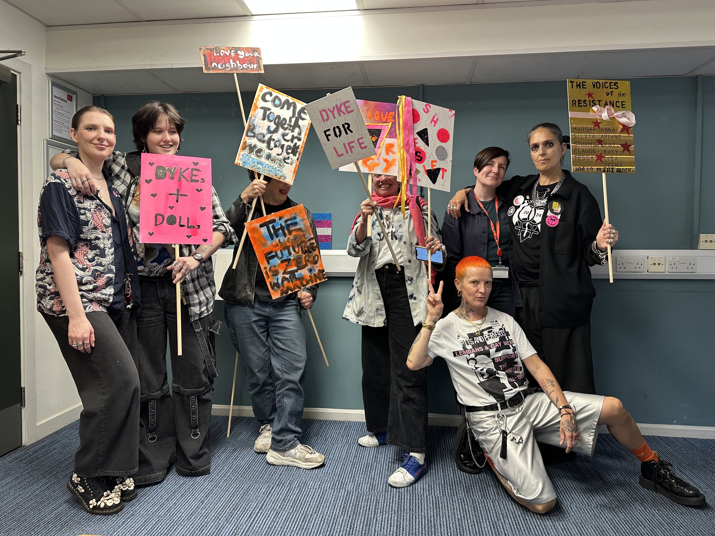 Queer Protest and Placard Workshop June 2025