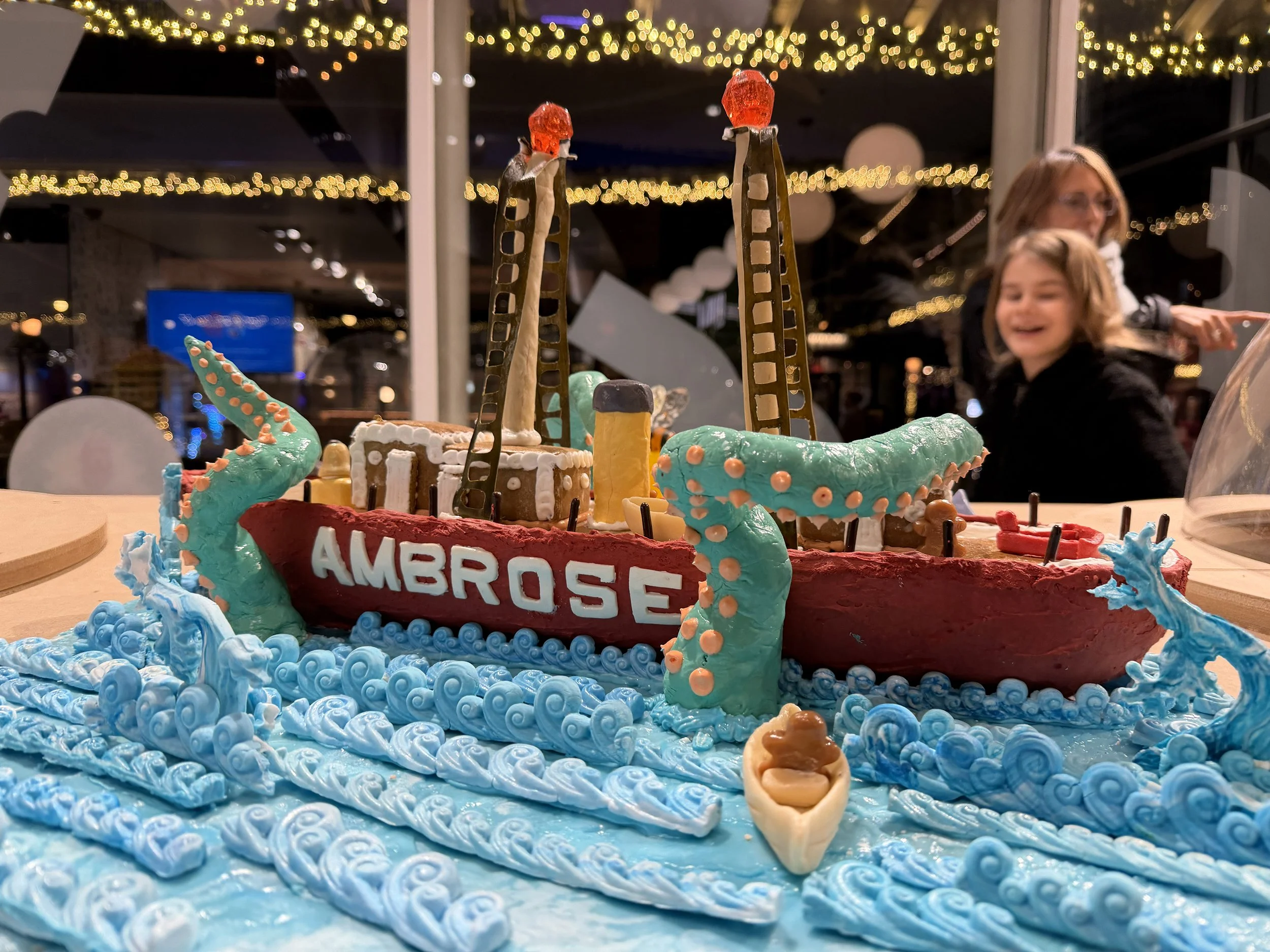 Gingerbread City at the South Street Seaport