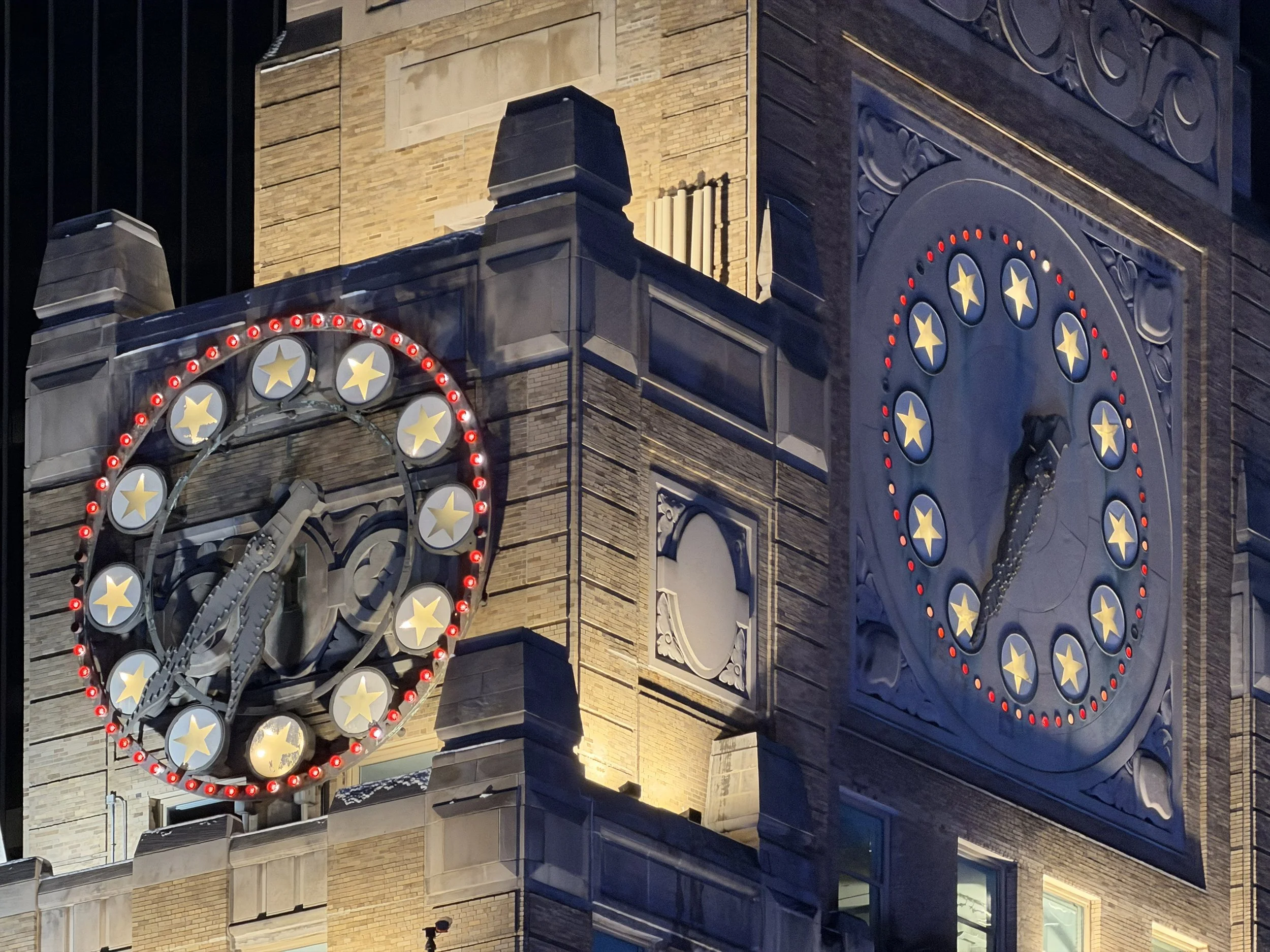 The observation deck at One Times Square