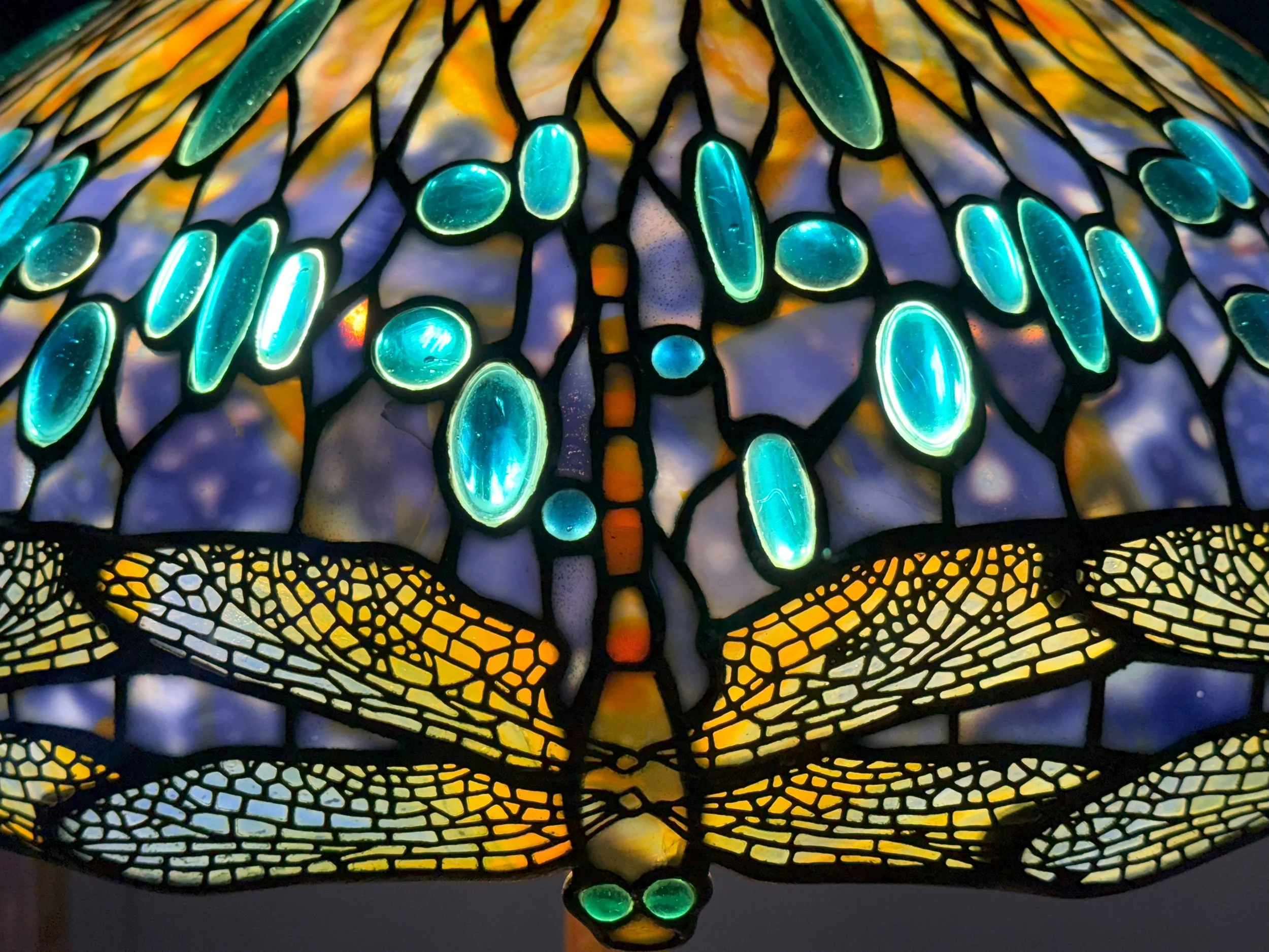 Tiffany Lamps at the New York Historical Museum