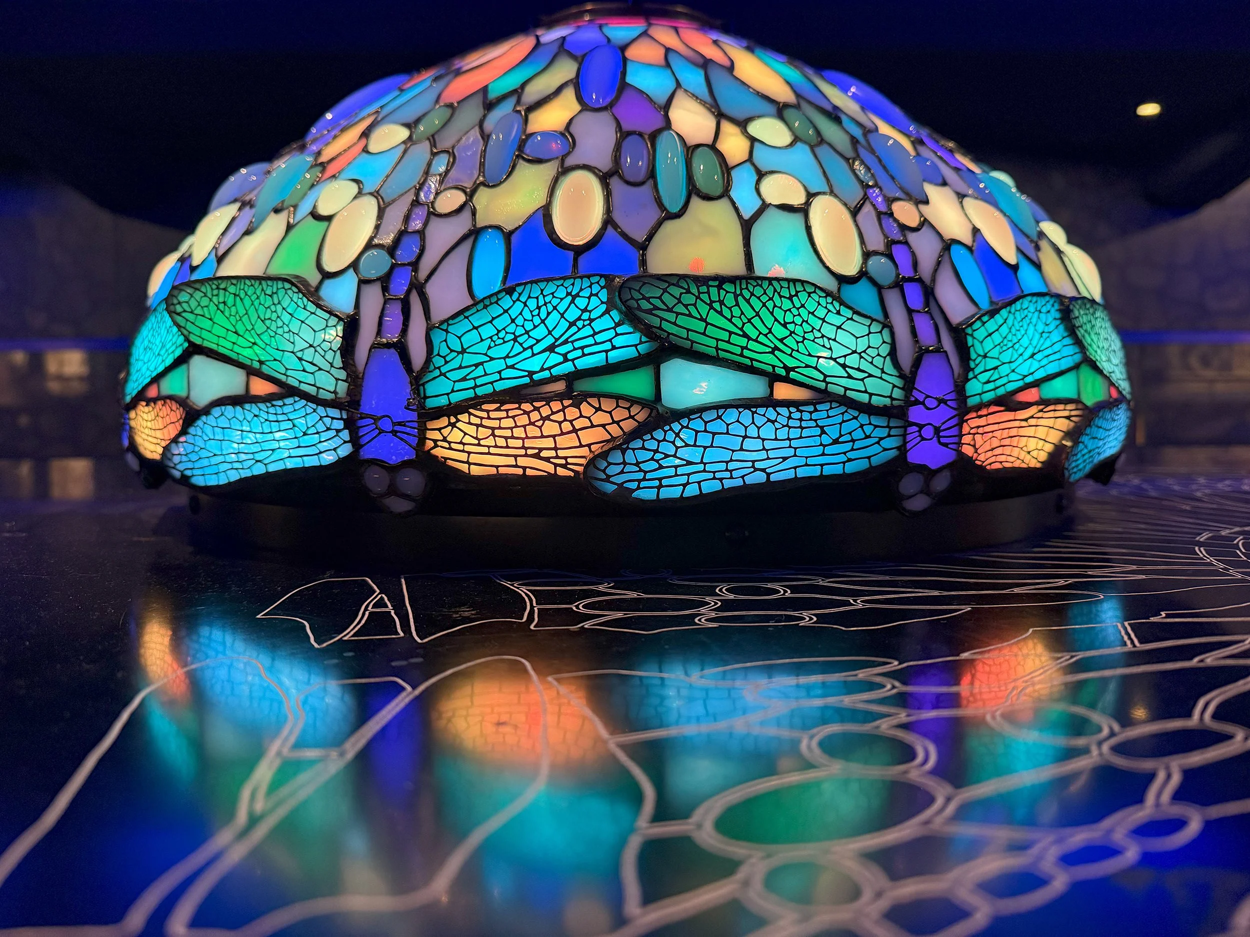 Tiffany Lamps at the New York Historical Museum