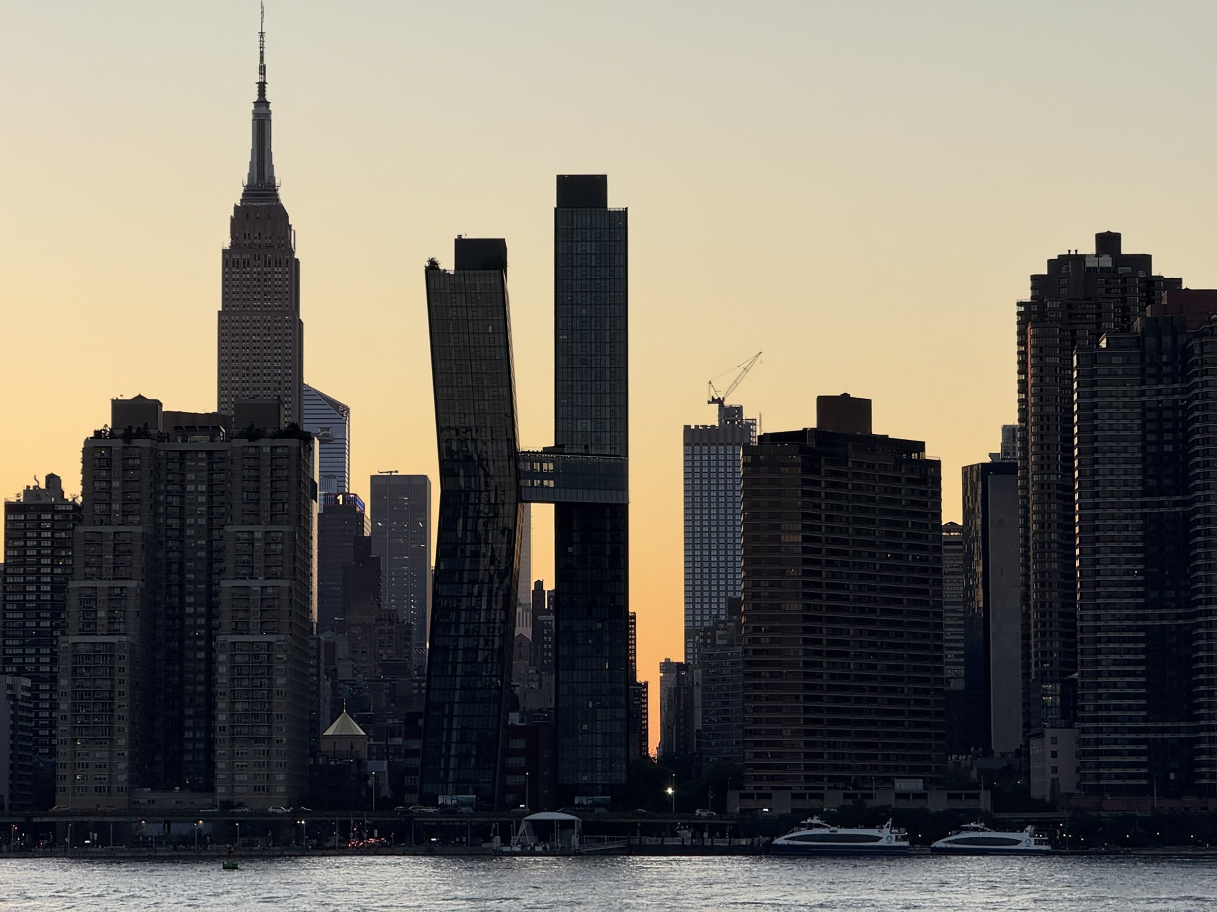 Midtown and the East River from Queens