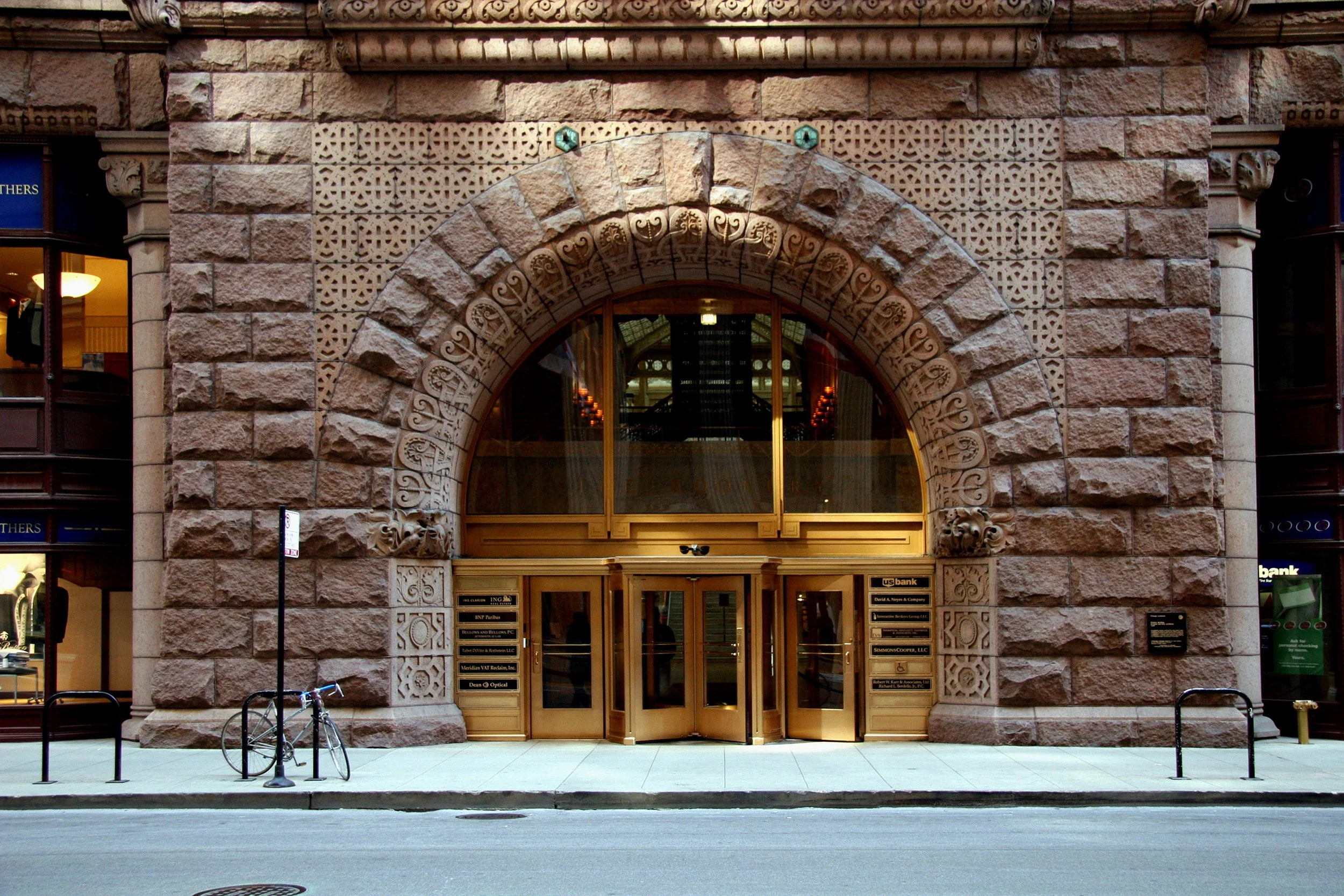 Daniel Burnham's 120 year old Rookery building