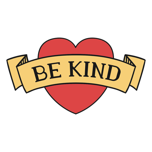b4d369c8625170e1296274dab2008ea1-be-kind-heart-banner-lettering-by-vexels.png