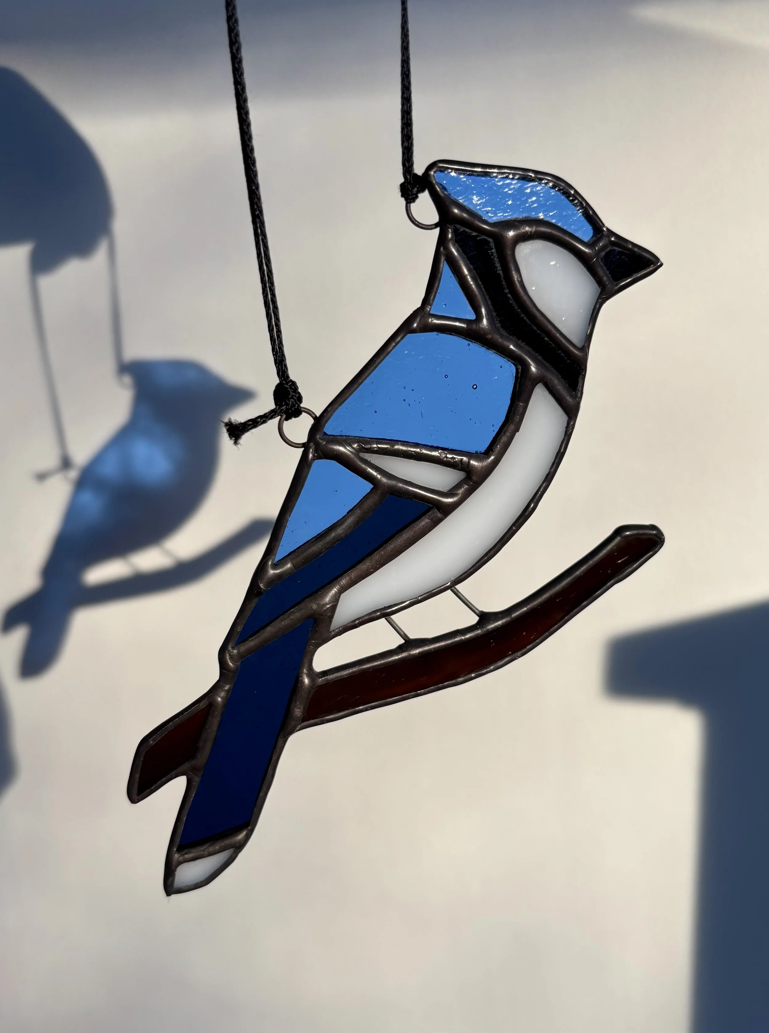 LONDON - Bluejay on Branch Sun-Catcher Class