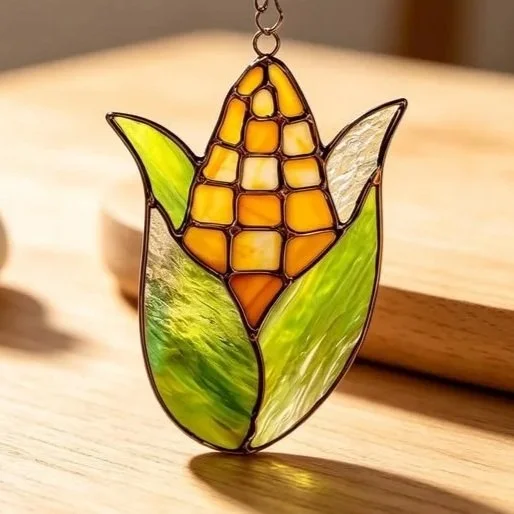 Maiskolben+Buntglas+Sonnenfa%CC%88nger+Bauernhaus+Ku%CC%88chendeko+Handgemachter+Rustikaler+Herbst+Erntedeko+Essensgeschenk+Gemu%CC%88se+Glas+Mais+Kunst.jpg