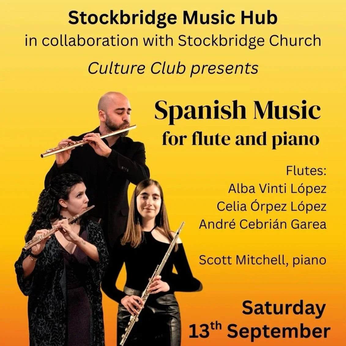 Spanish Music for flute & piano - Alba Vinti, Celia Órpez & Scott Mitchell
