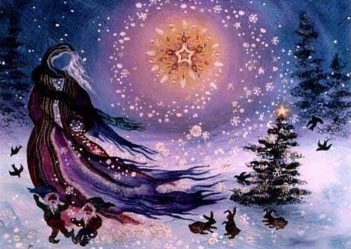 The shortest day and the longest night. The turning point in the year. In the darkness a light is born. The sun slowly returns. A time to reflect on what you&rsquo;ve walked through and are ready to release and to offer your intentions to be swept in