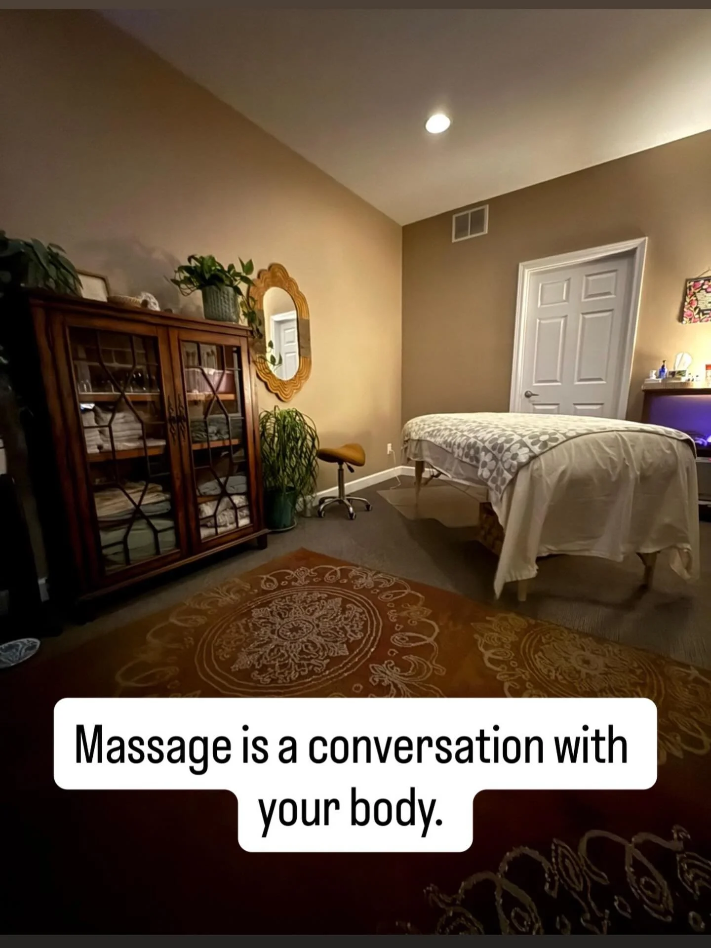 In a world that constantly pulls you outward, massage invites you back in and is a conversation with your body. It&rsquo;s a pause. A place where your system can exhale, your muscles don&rsquo;t have to hold everything together, and your body can sof