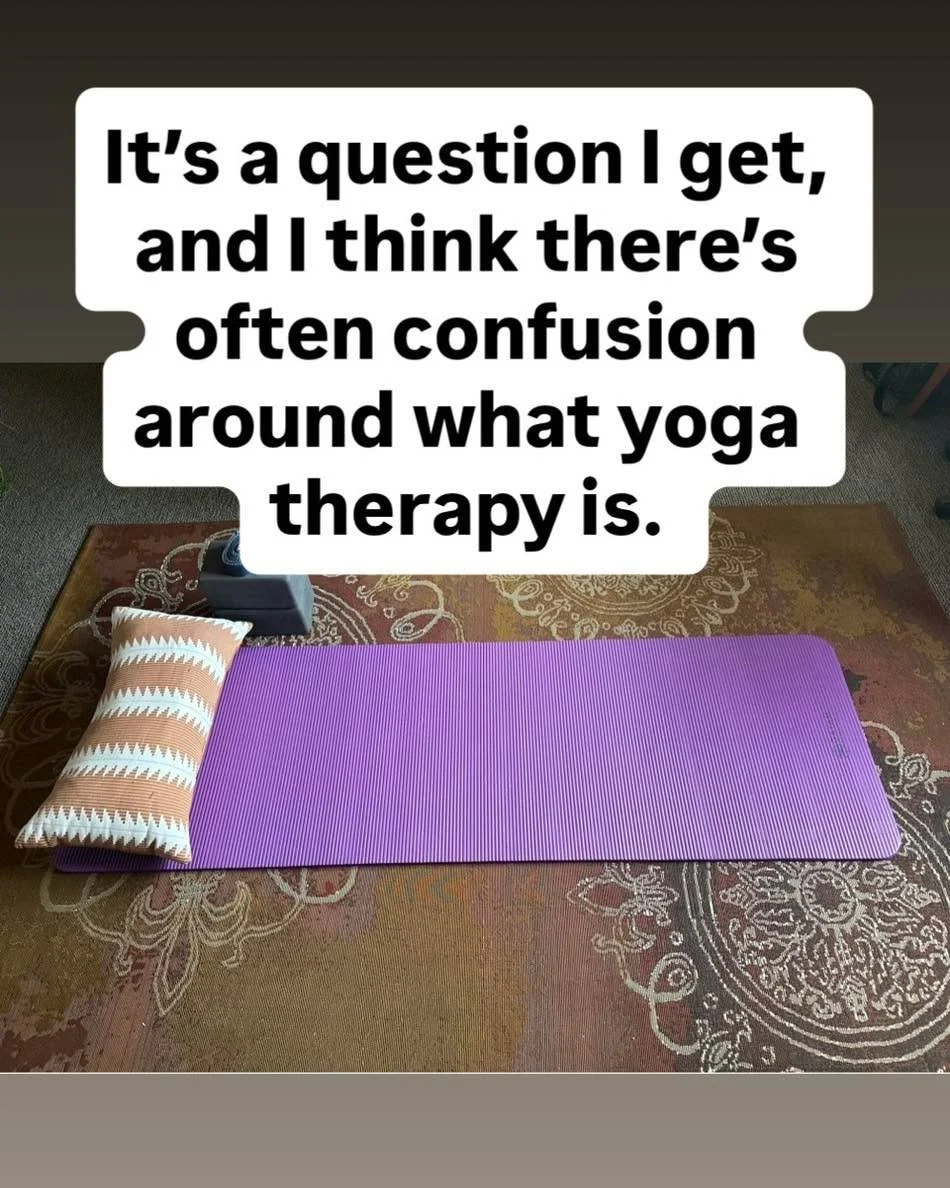 What actually happens during a yoga therapy session?

If you've ever been curious about yoga therapy but weren't sure whether it was for you or could support you, send me a message. I'd be happy to talk with you about what it might look like.

#yogat