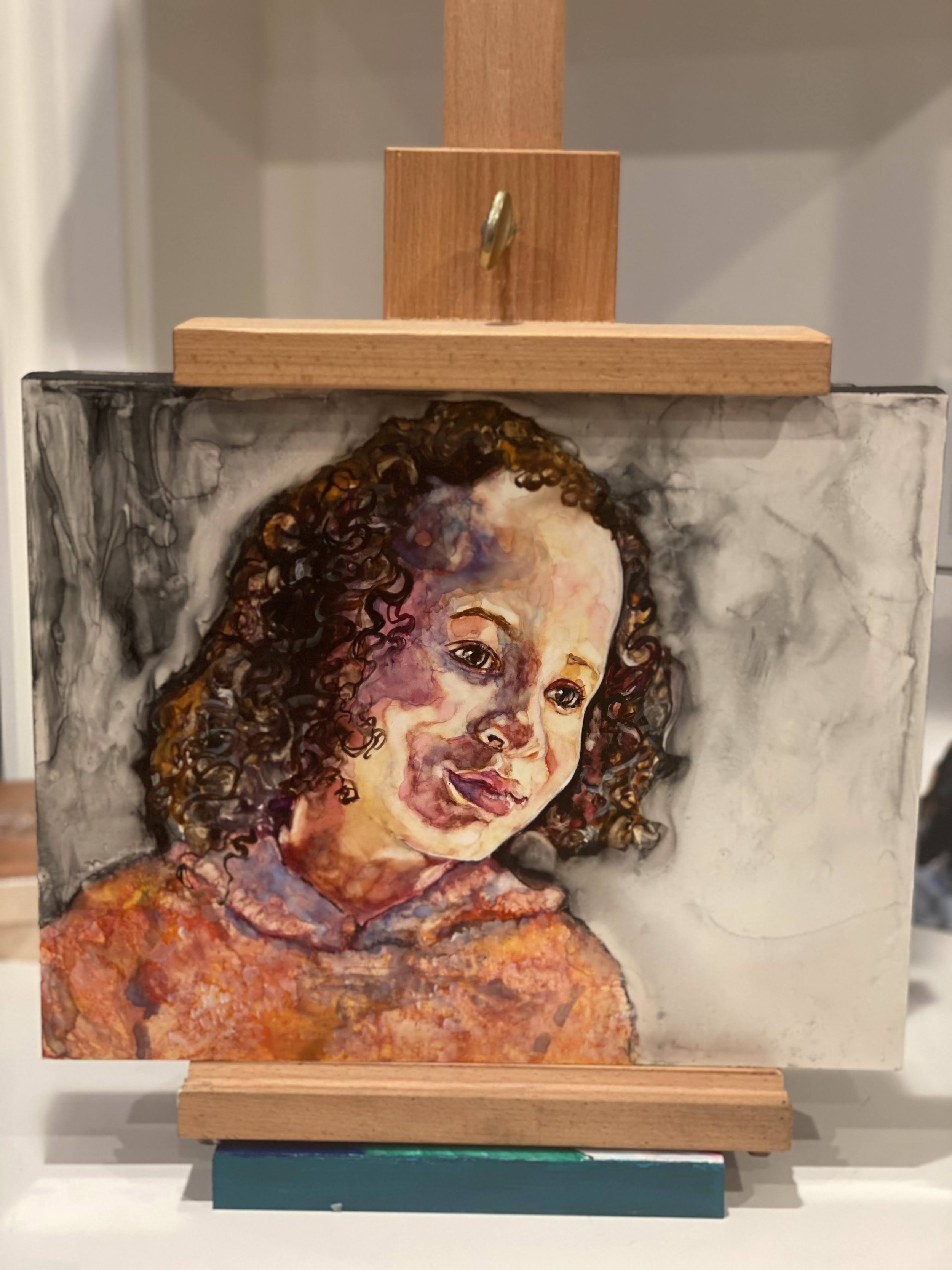 Commissioned Portrait 16"x20" Watercolor