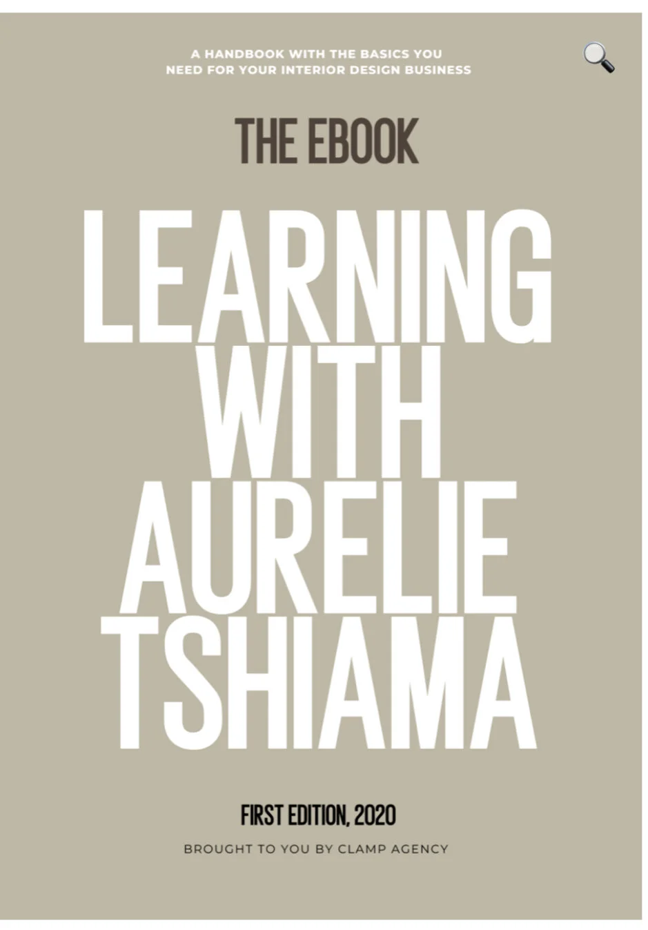 Learning with Aurelie Tshiama, Ebook £20 clampagency.com_learn_product_learning-with-aurelie-tshiama-e-book_.PNG