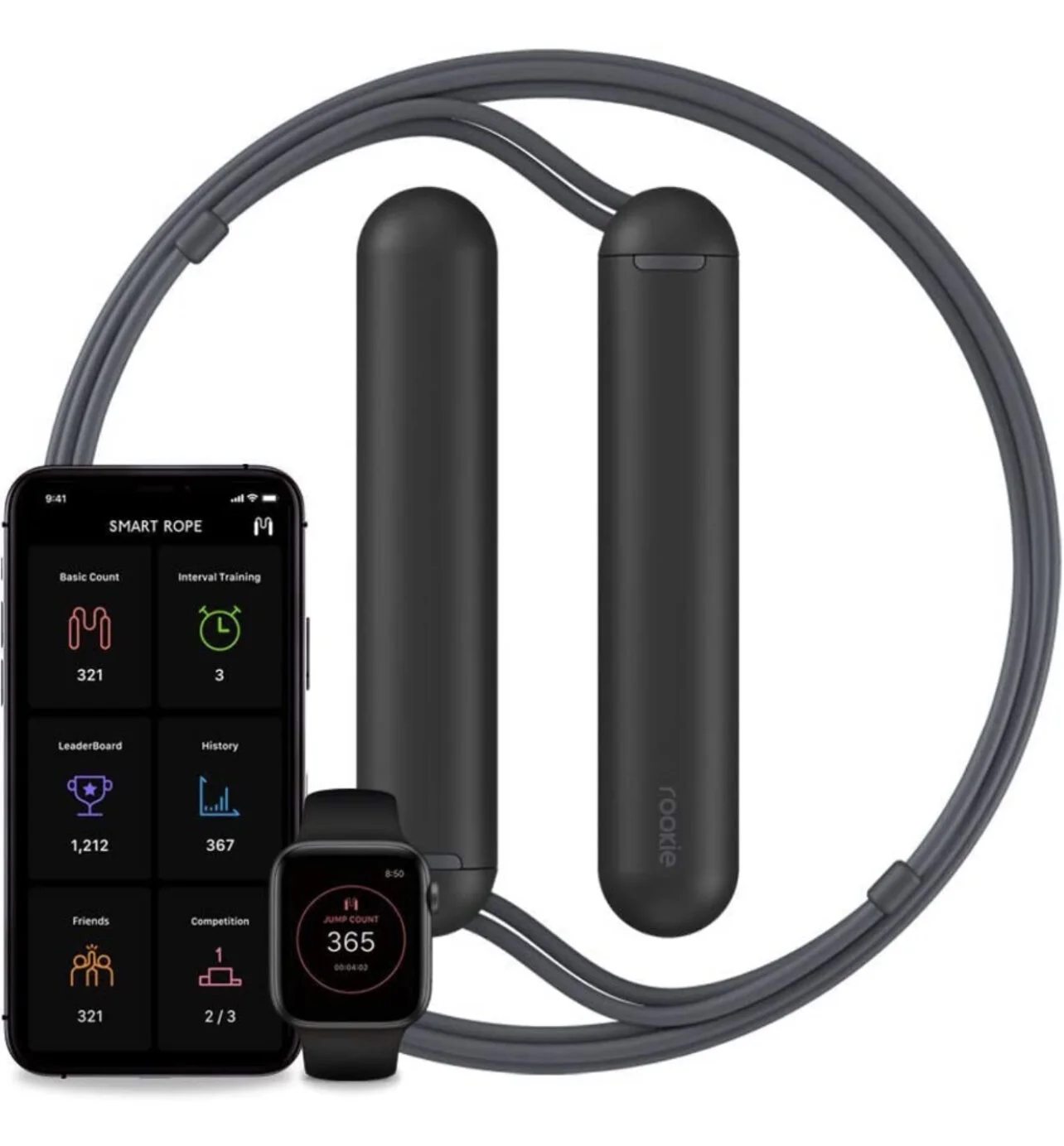 Tangram skipping ropeTired of the endless HIIT circuits? It may be time for the good old fashioned skipping workout. Far from your previous skipping rope, the new technological advancement introduces the smart Tangram skipping rope features 23 LEDs …