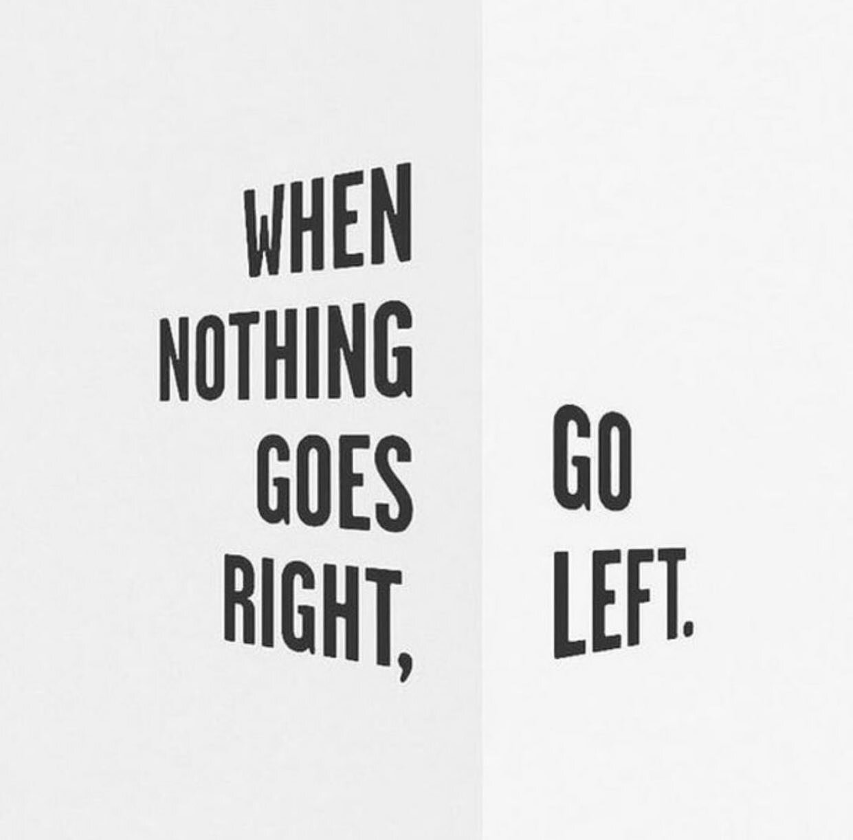 To the left, to the left 🎶