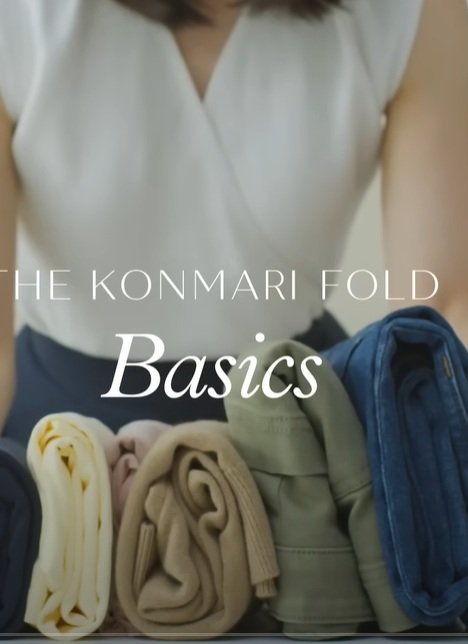 Konmari Folding Basics