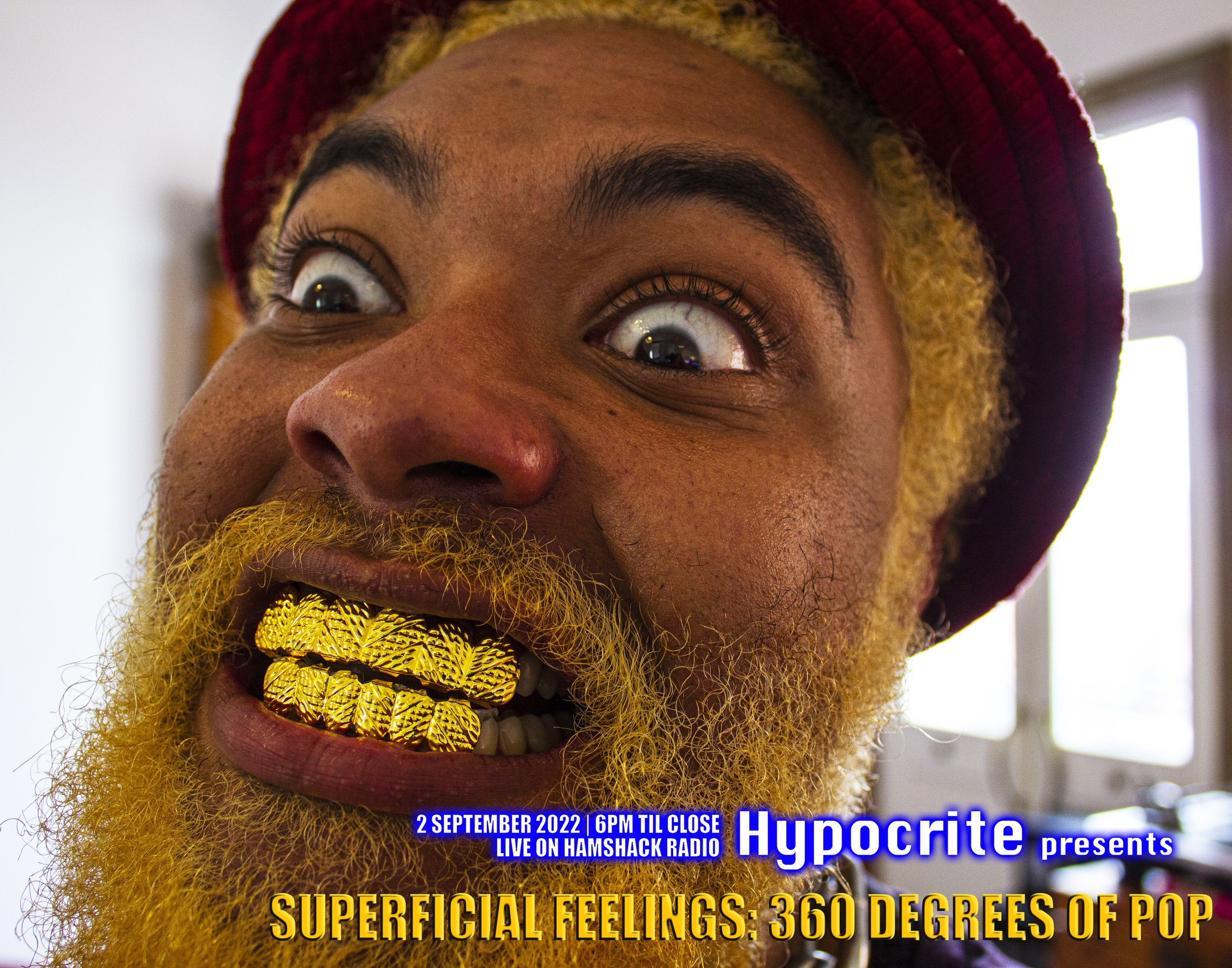 Figure 5 - Flyer for Hypocrite's 'Superficial Feelings - 360 Degrees of Pop'