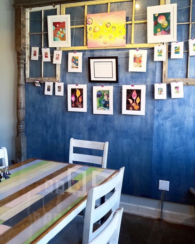 *Cancelled* Blue Owl Coffee Meet+Greet with Artist Steph Joy Hogan