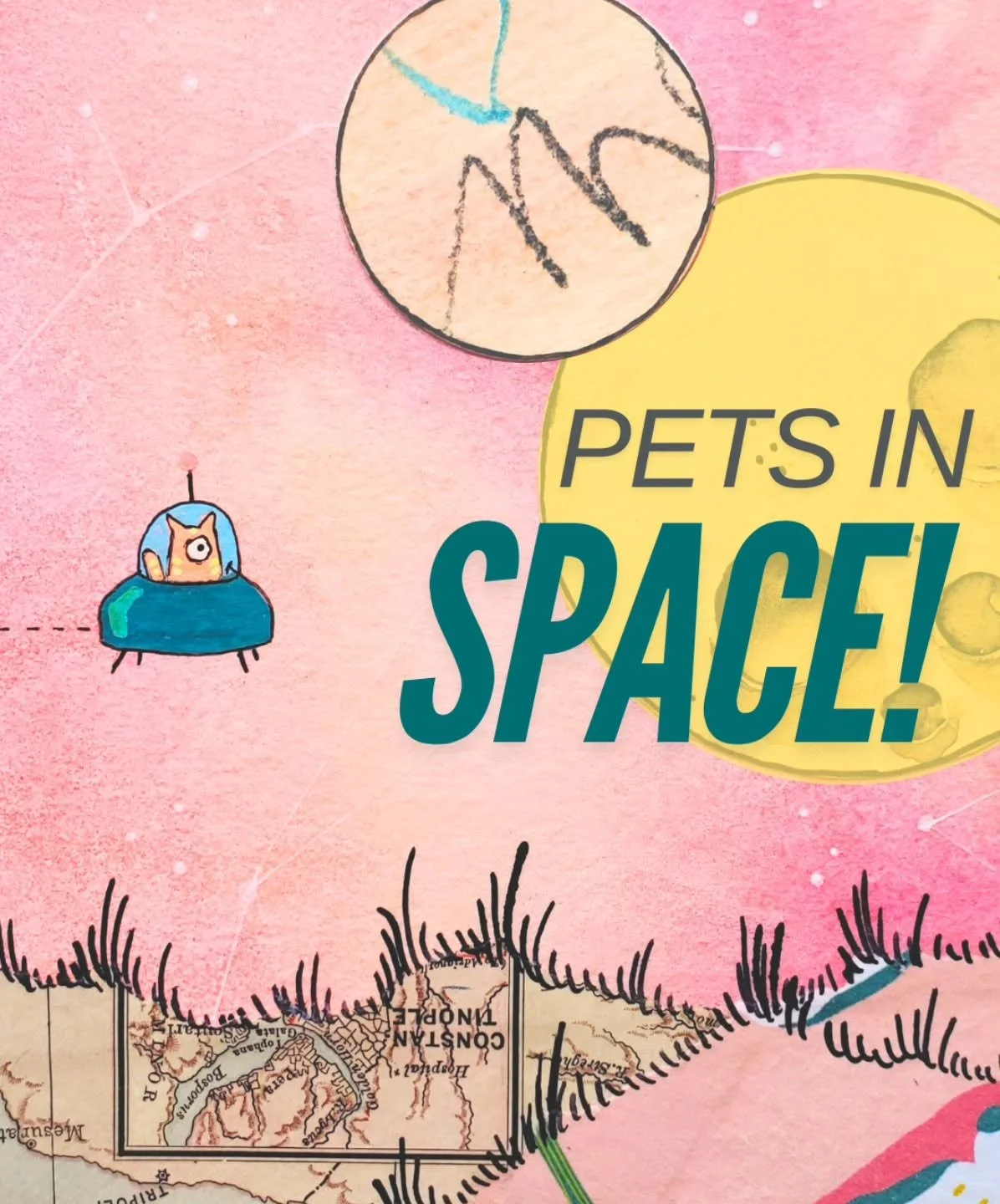 It's happening! Pets in Space custom pet portraits are now open to the general public for a limited time! ⁠
⁠
Just a few spots available and orders must be confirmed by the end of the day on Saturday to arrive before Christmas. ⁠
⁠
How it works: ⁠
1)