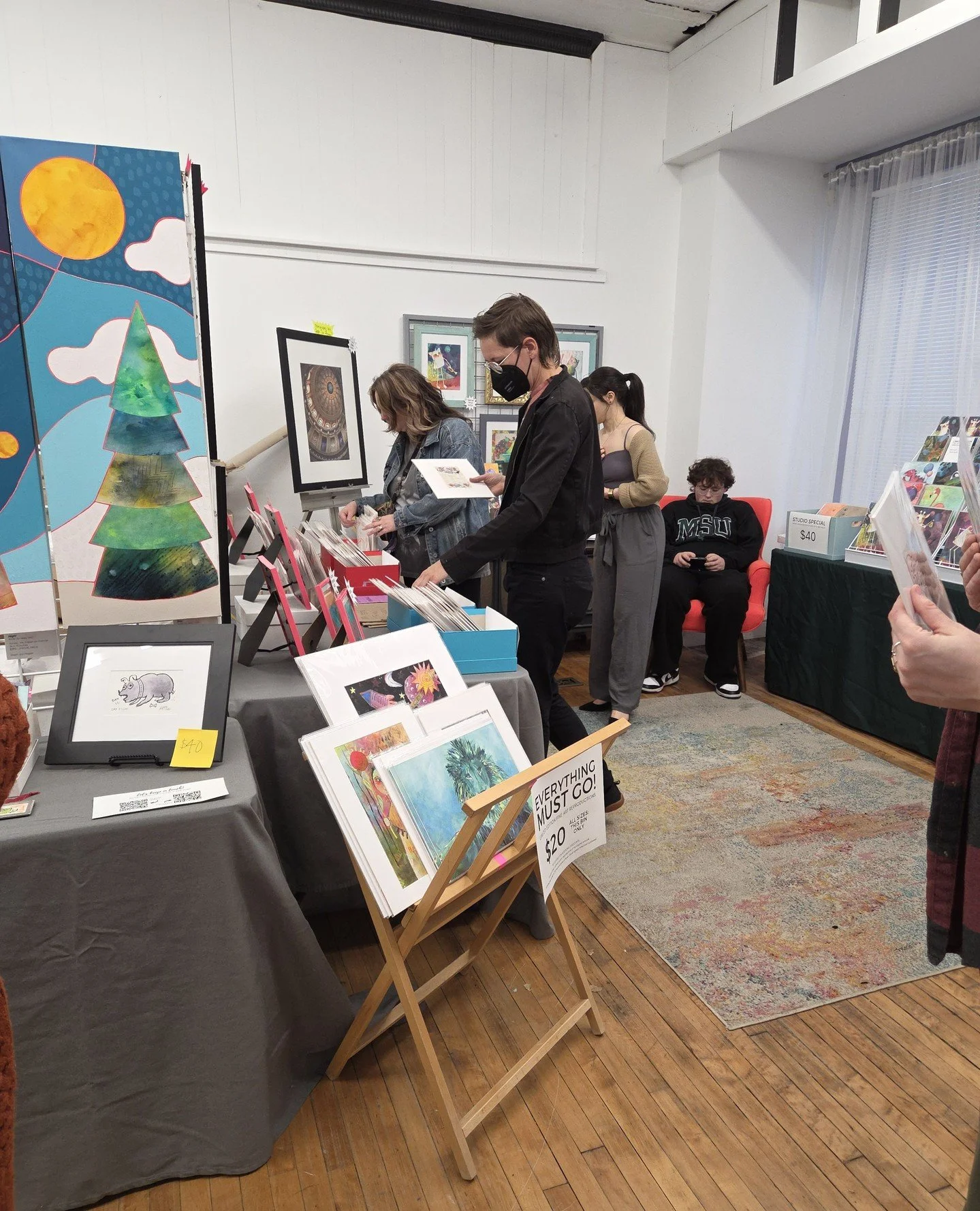 We want to send a huge thank you to everyone who visited during our Open Studio event last weekend. We can't express enough how much we love filling our creative space with all your excited energy. It really means the world to us. ⁠
⁠
We had the chan