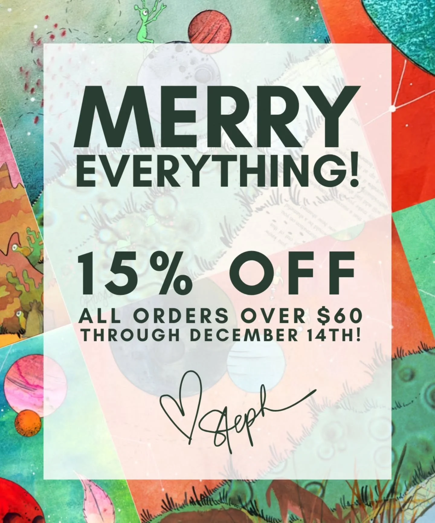 Look at you... out there spreading joy, loving on your people, buying art from artists, supporting small/local businesses, and fueling imaginations while you do it! I appreciate what you're doing and want to make it all a little easier for you! 

Now