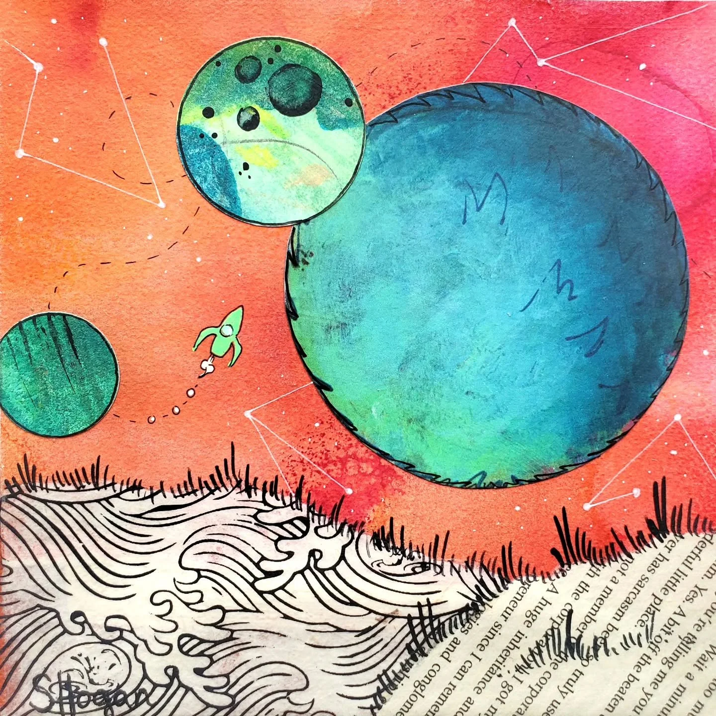 Hey! Don't Panic. You've still got time to save 15% off your art order of $60 or more! And it will ship for holiday delivery! Deep breaths. You've got this! ⁠
⁠
Head to my website now to make your selections!