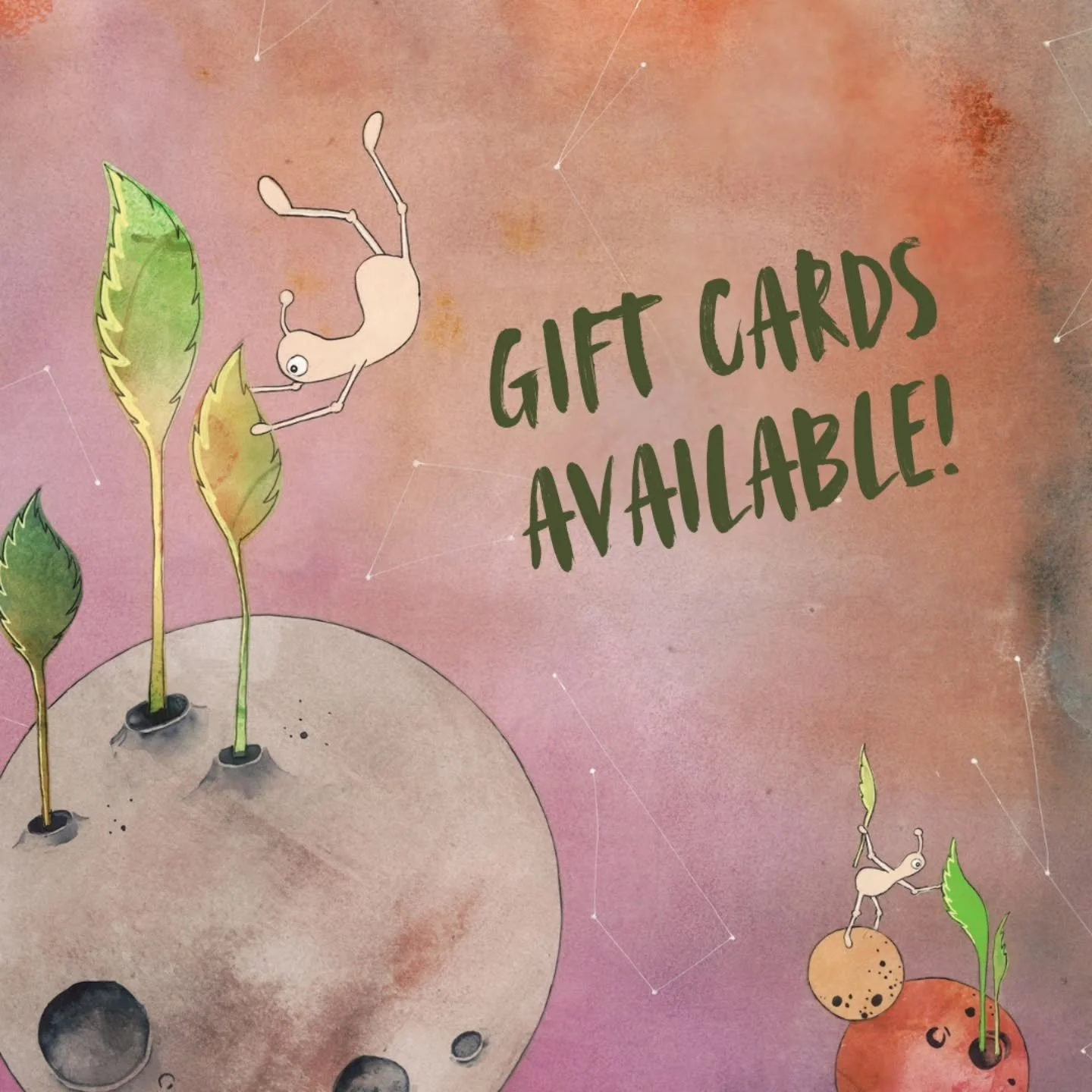 Wising you had one more gift to spoil your hard-to-shop-for person? Energize their space and fuel their imagination with handmade artwork... and let them choose the perfect piece themselves! ⁠
⁠
E-Gift Cards are available! Let me know if you'd like t