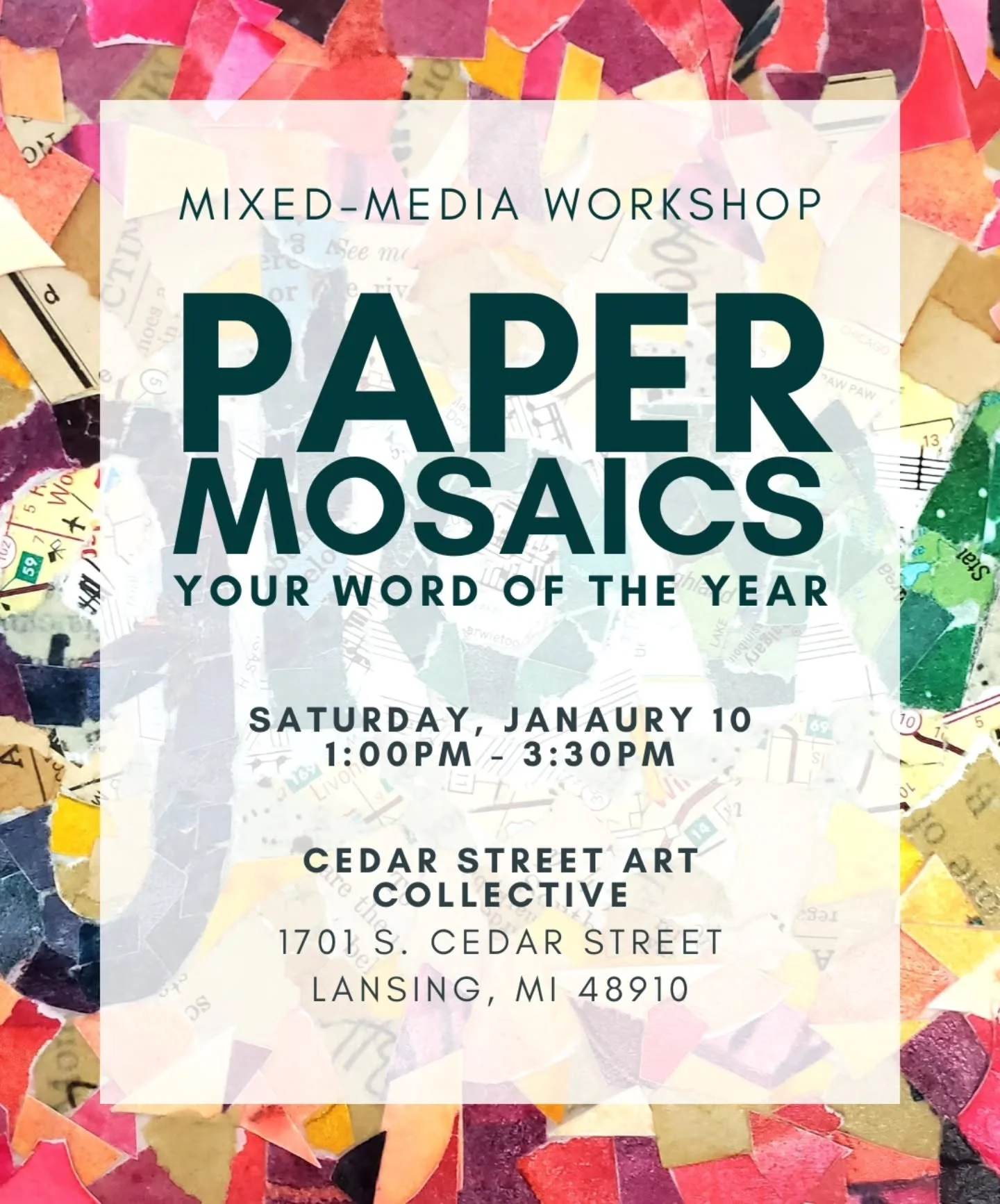 Start your year in creative, messy communion with friends new and old and let your goals and intentions for the year fuel your creativity.⁠
⁠
🌟Registration required and space is limited. Find the link on my profile and in highlights!⁠
⁠
We will do s