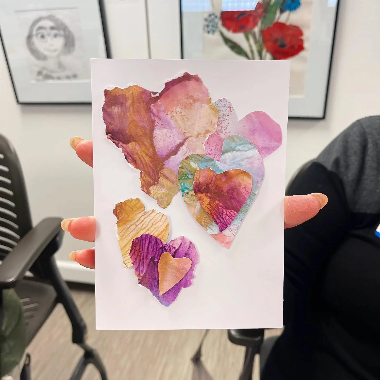 Last call! This Saturday's mixed-media card making workshop is pretty full but we could squeeze in 2-4 more folks who really need some lighthearted fun and frivolity right now. (The more the merrier!) Let me know if you're interested and I'll make ro