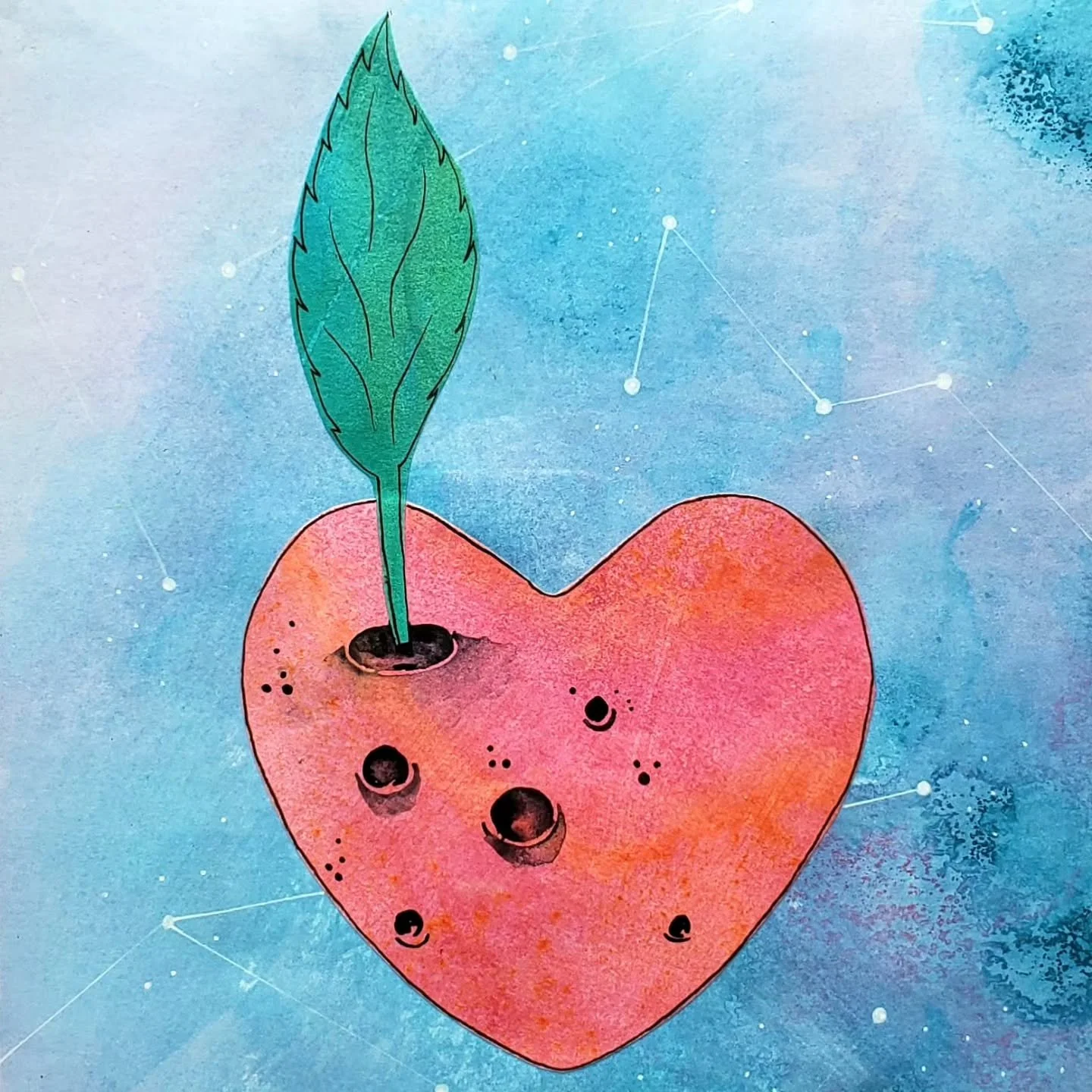 TODAY! Join us 12-4pm in our Cedar Street Art Collective studio for the final day of our big sale celebrating our 5 year Studio Anniversary and my 50th birthday!⁠
⁠
Enjoy up to 50% off select original artwork (Daniel J. Hogan art included!) and art p