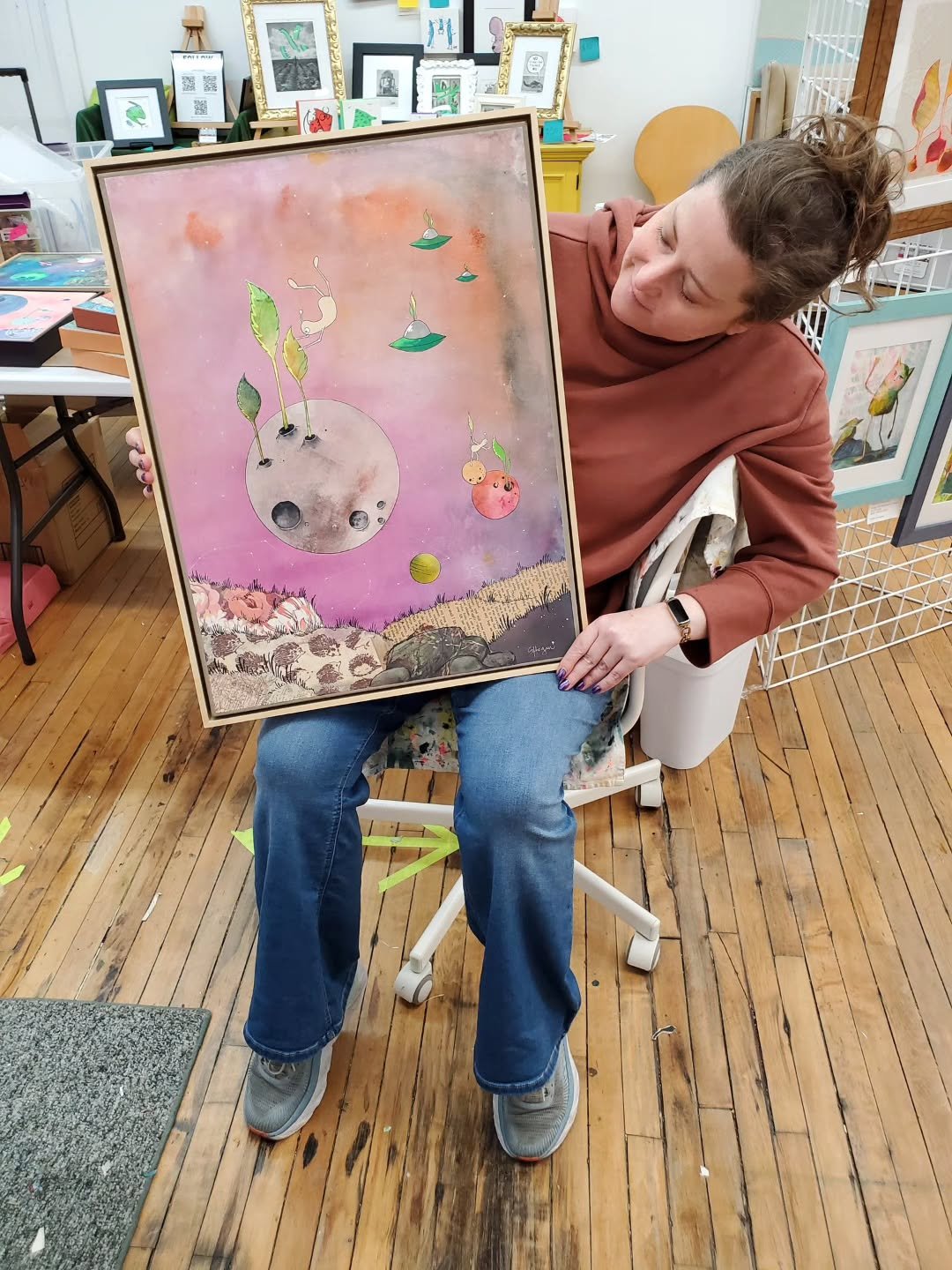 Friends! Check your email! New custom artwork opportunity went out to my email pals this afternoon! 💖⁠
⁠
Not on the list? Send me your email address and you'll get the details too!