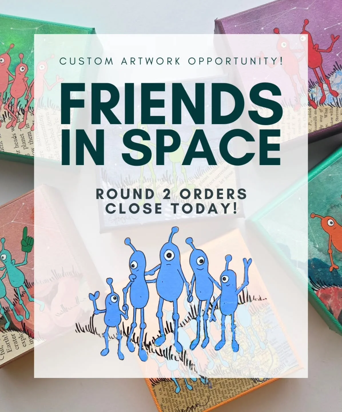 Your custom artwork orders that are finalized by the end of the day today will ship by 6/12 (in time for Father's Day!). See my story or the highlight on my profile for details!