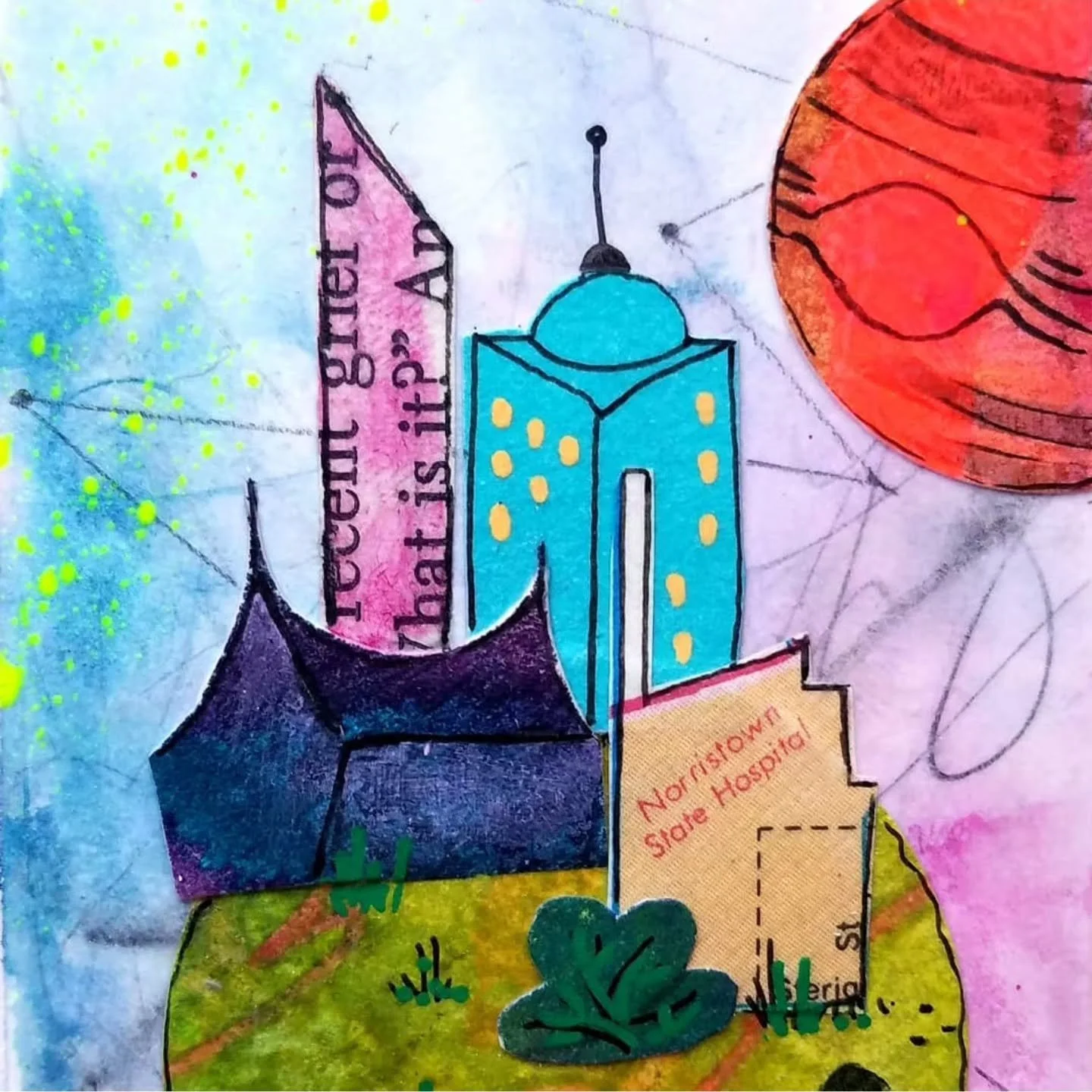 Mid-Michigan friends: Registration is now open for three fall workshops including Mixed-Media Fall Flirals and Mixed-Media Cityscapes. I can't wait to get messy, laugh, connect, and imagine with you!