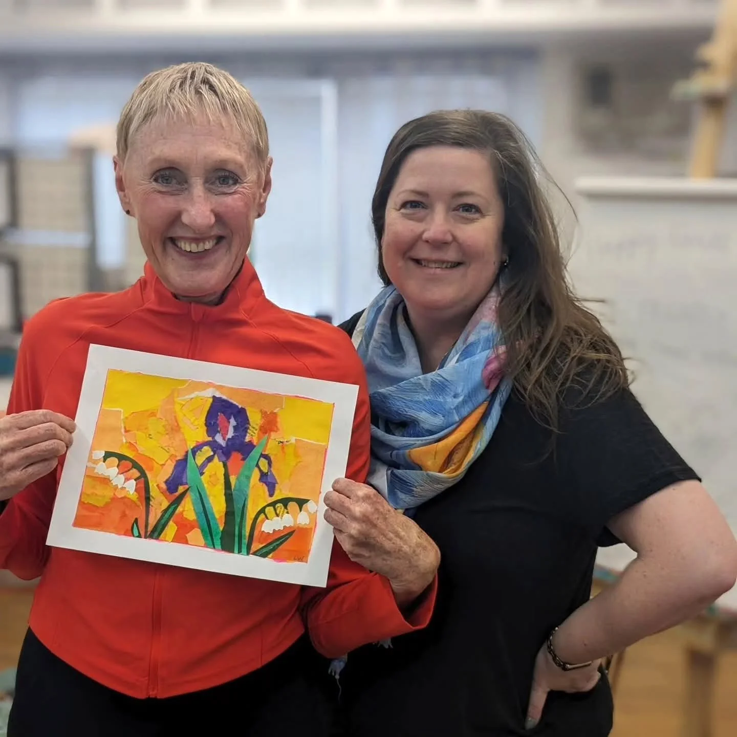 I absolutely cannot wait for next weekend's Mixed-Media Fall Florals workshop! It's such a joy hosting all your creative energy and silliness in the studio. ⁠
⁠
Registration is open now, so please invite your favorite pals and save your seat today!