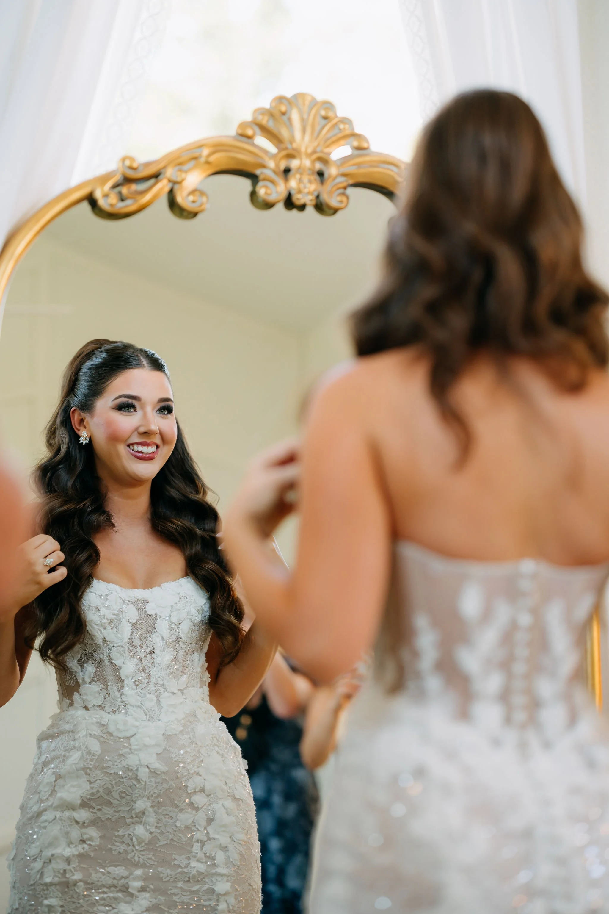 Bridal suite at sunset oaks venue
